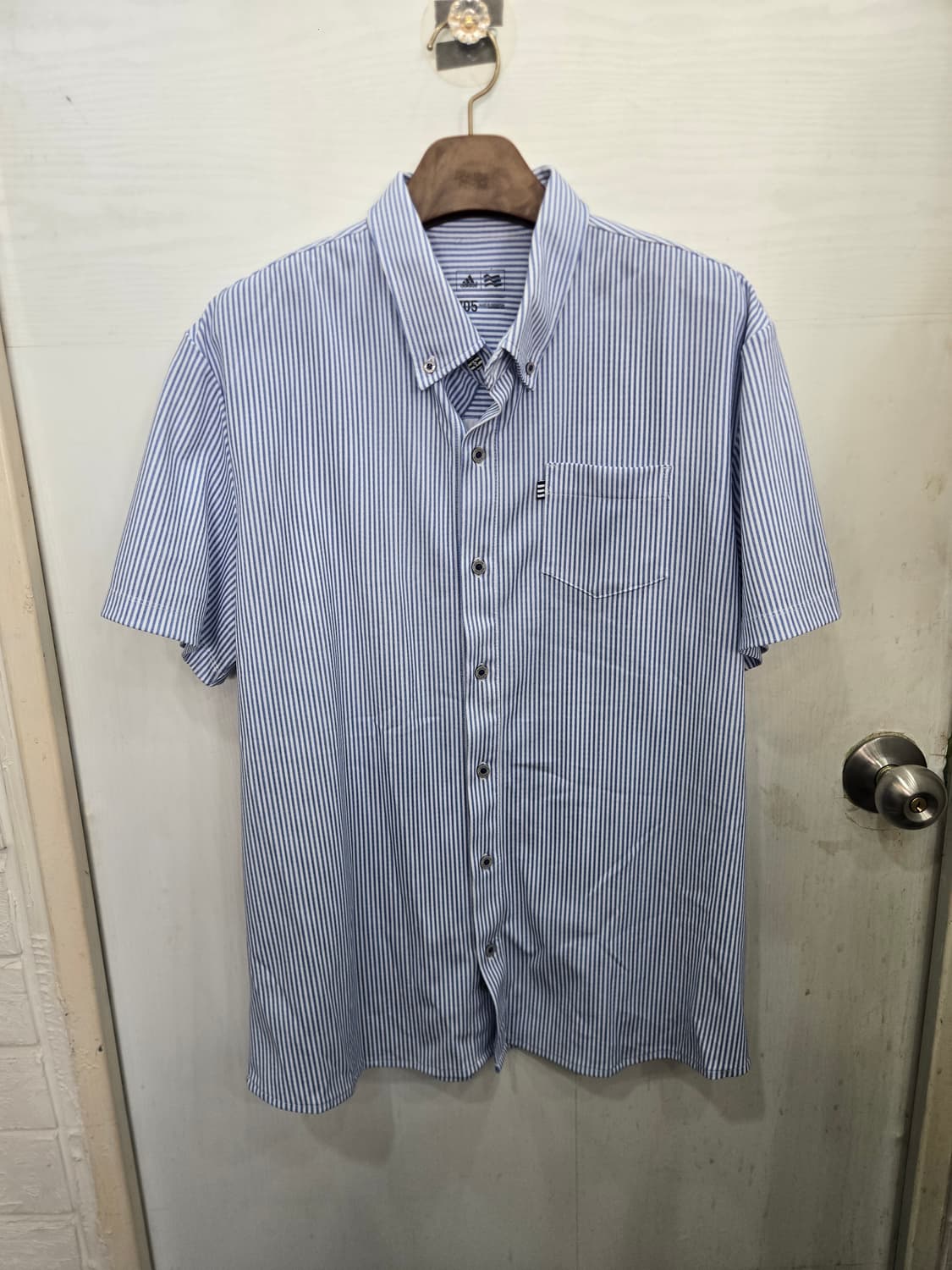 105,XL )) adidas 아디다스 스프라이트 카라 반팔 셔츠! 상품이미지1