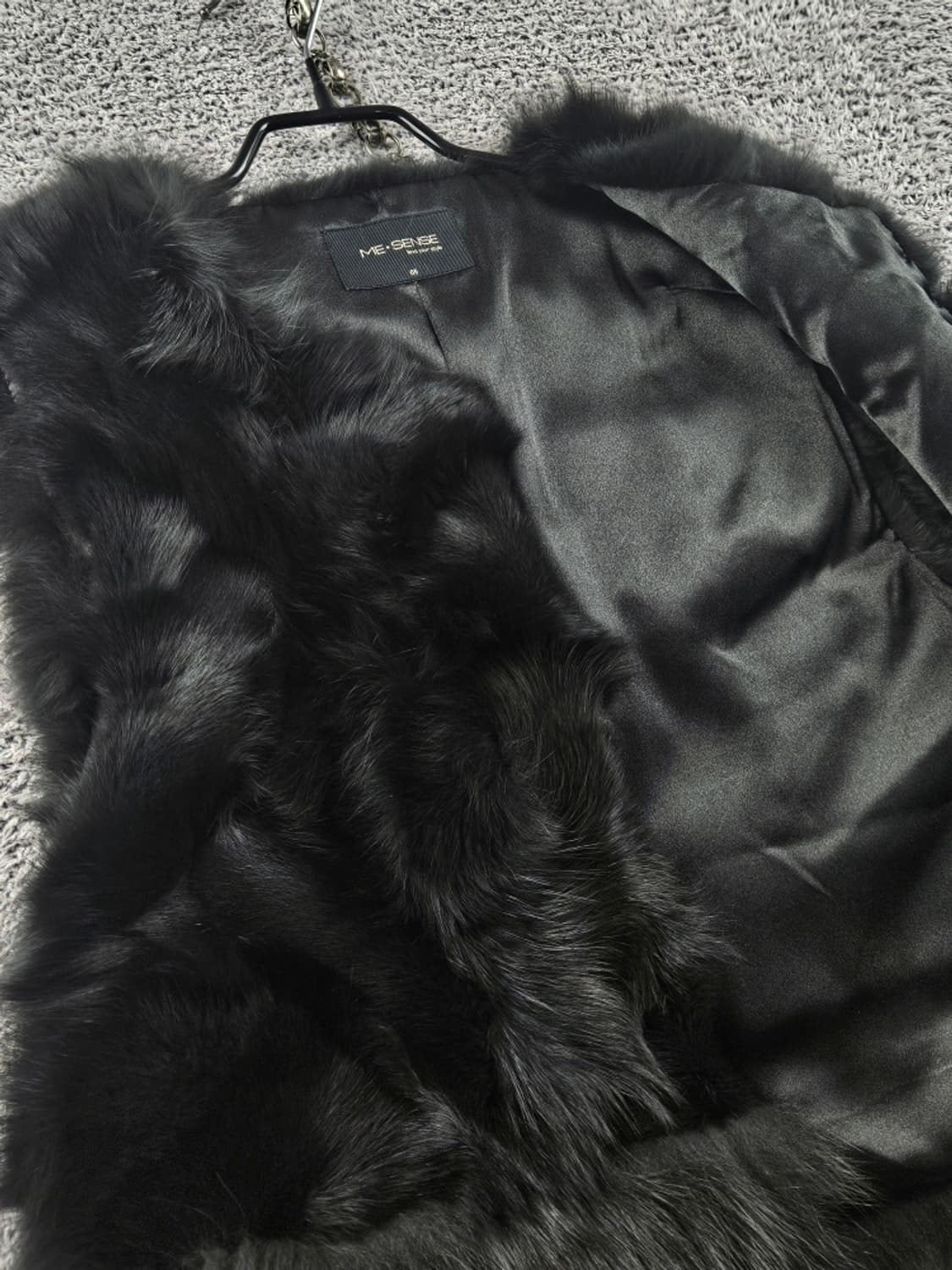 ME SENSE FOX FUR VEST 퍼조끼 ( 66 ) / 10914 상품이미지10