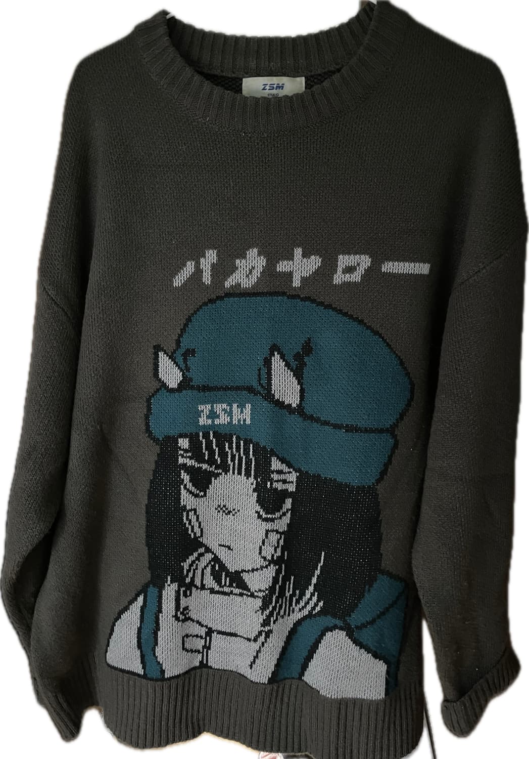 빈티지 오버핏 니트 상품이미지1