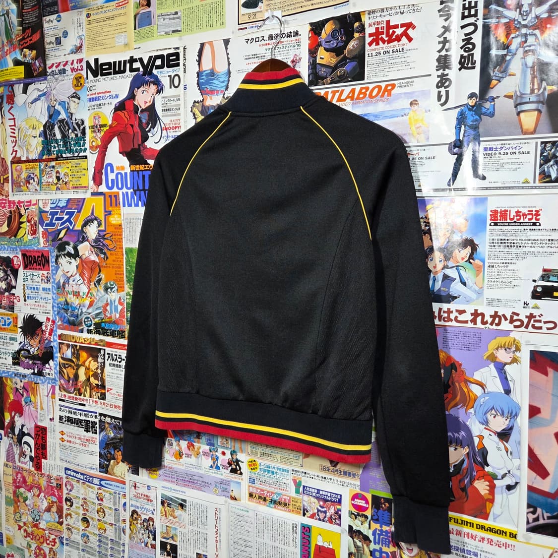 컨버스 블랙 레드 투라인 걸스 져지 상품이미지6