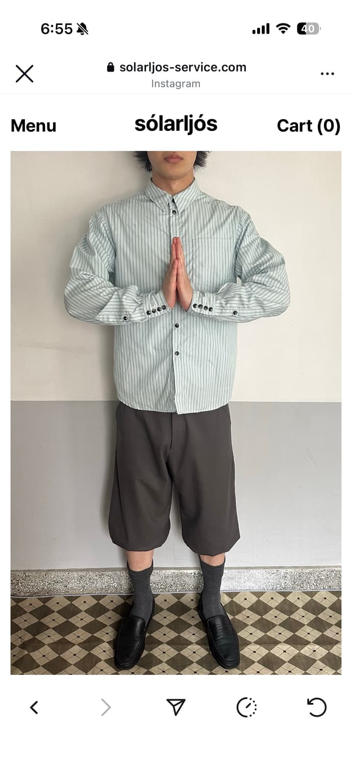 [2]솔라리오스 rond shirt 상품이미지1