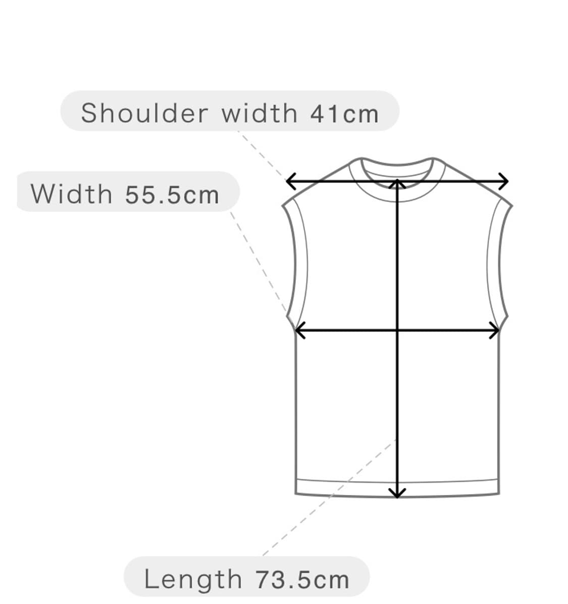 요지야마모토 REGULATION JERSEY HOODED VEST 상품이미지4