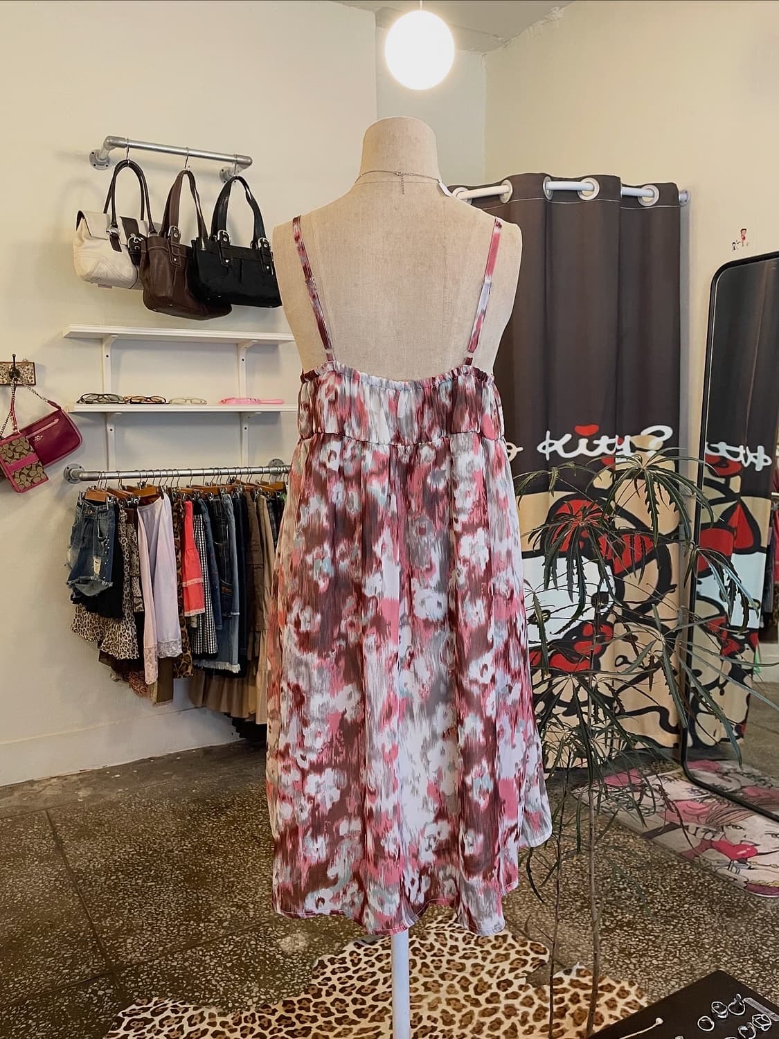 핑크 마블 슬립원피스 [무배] 상품이미지2