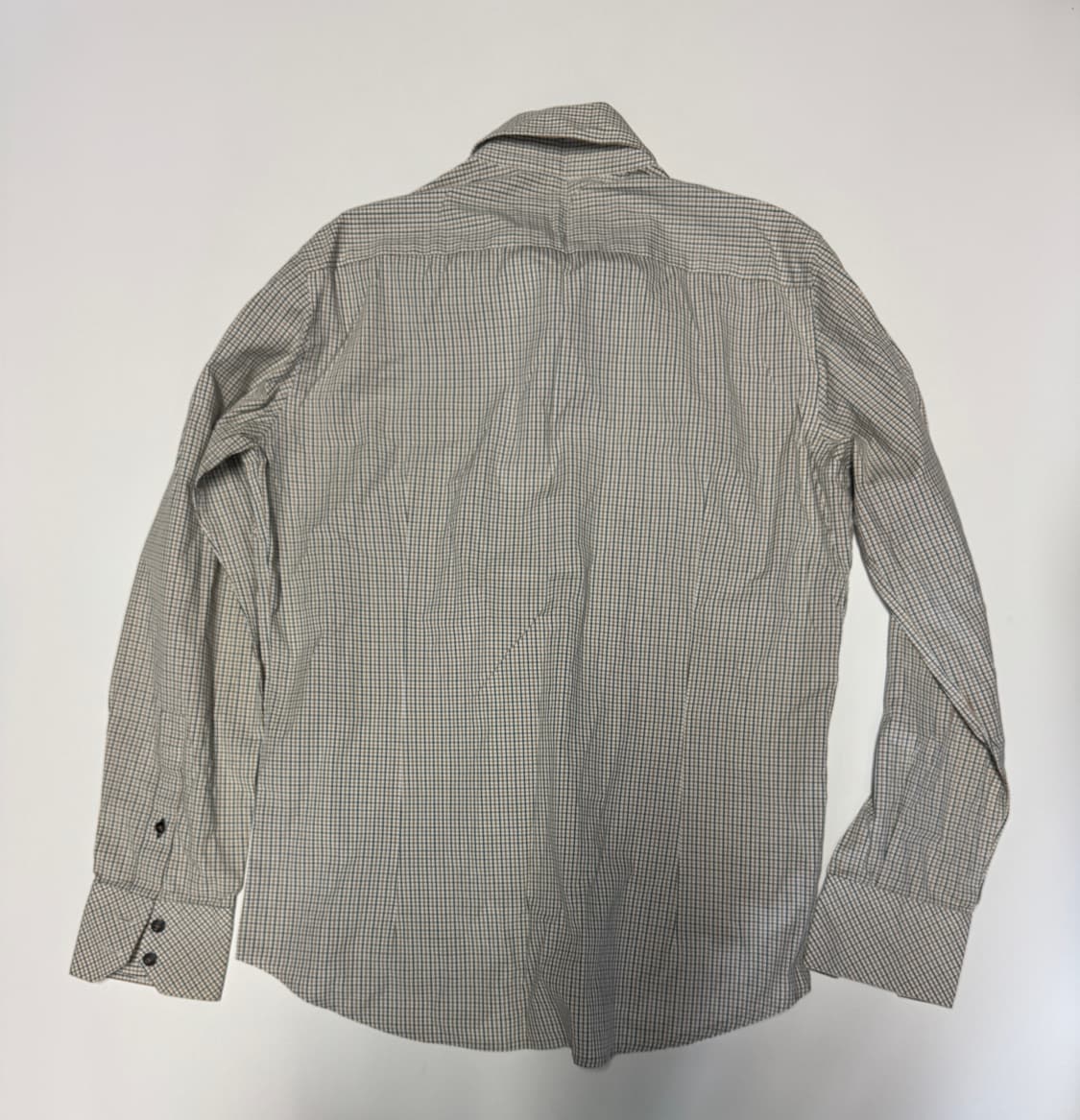 정품 라코스테 스몰 로고 체크 셔츠 M ~ L 상품이미지2