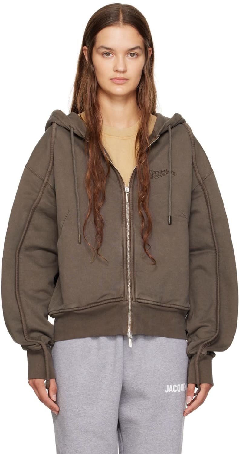 자크뮈스 브라운 후디 Le Chouchou 'Le Sweater 상품이미지5