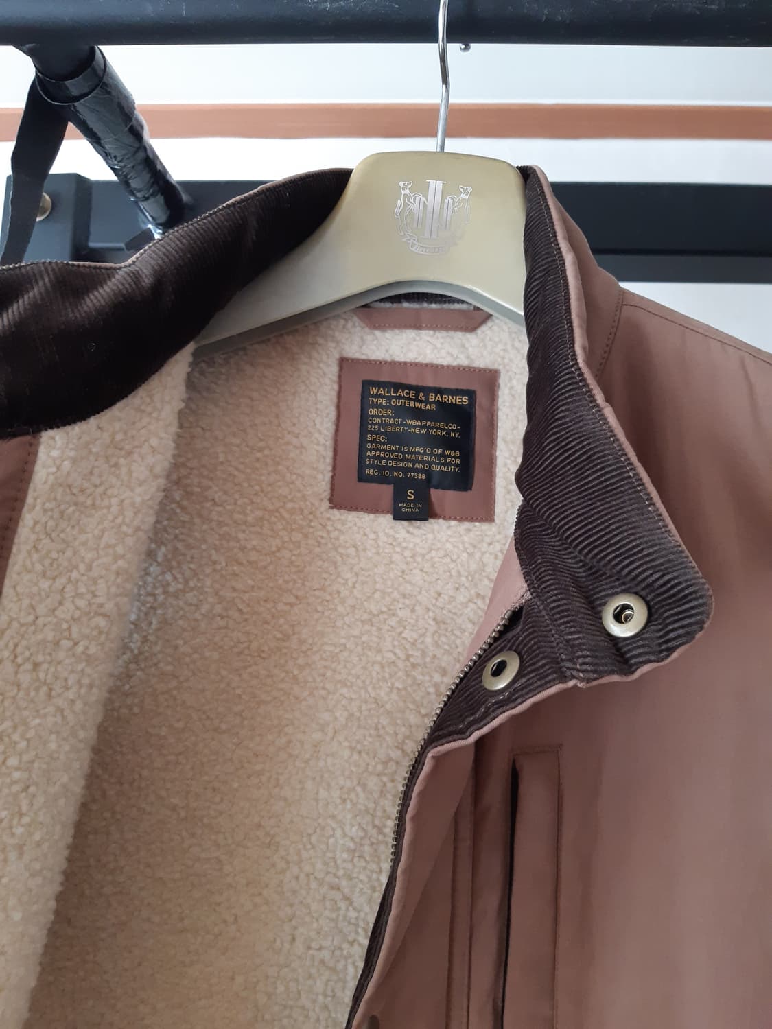 제이크루 wallace & barnes 양털 라이닝 베스트 상품이미지3