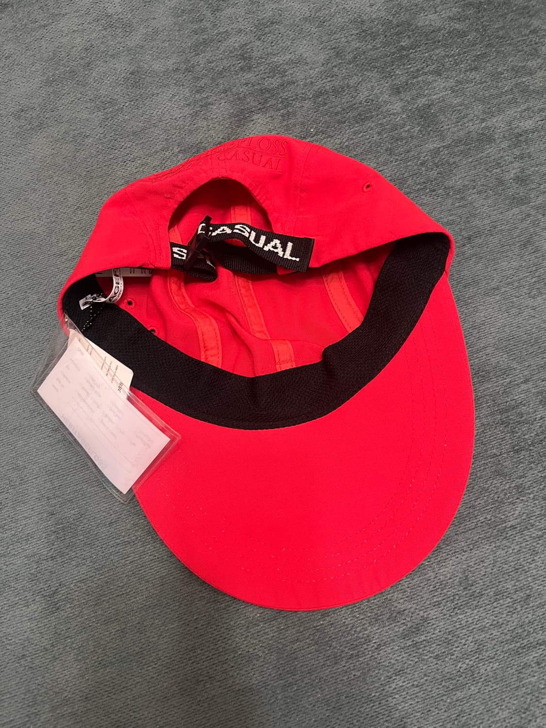 헤리티지플로스 롱빌 캡 레드 상품이미지2