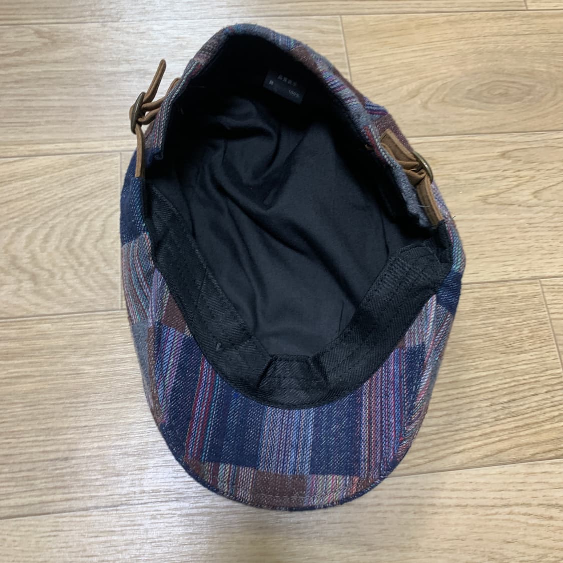 JPN 빈티지 패치워크 헌팅캡 상품이미지2