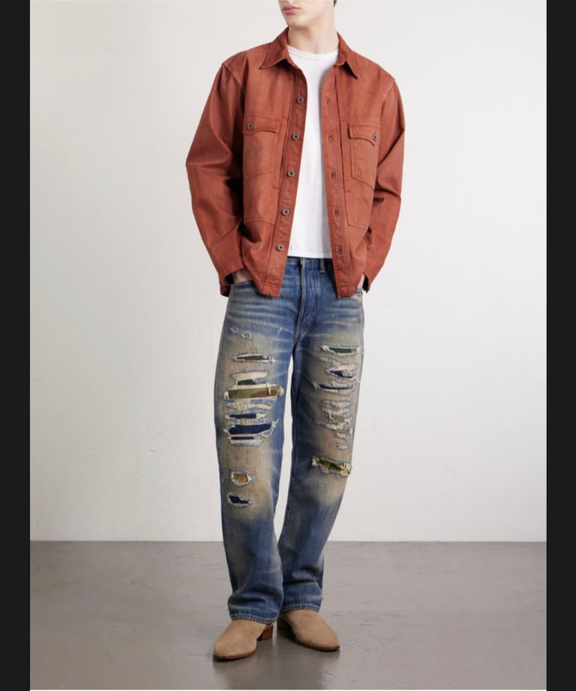 RRL 빈파포 에이버리 진 팝니다. 32/32 상품이미지5