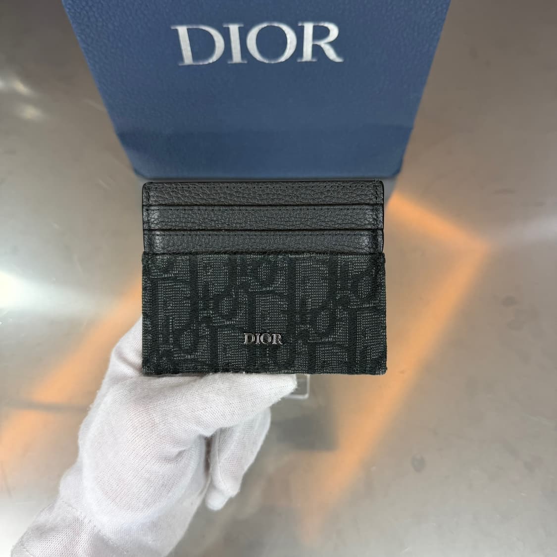 [리오브] 디올 오블리크 자카드 카드지갑 상품이미지2