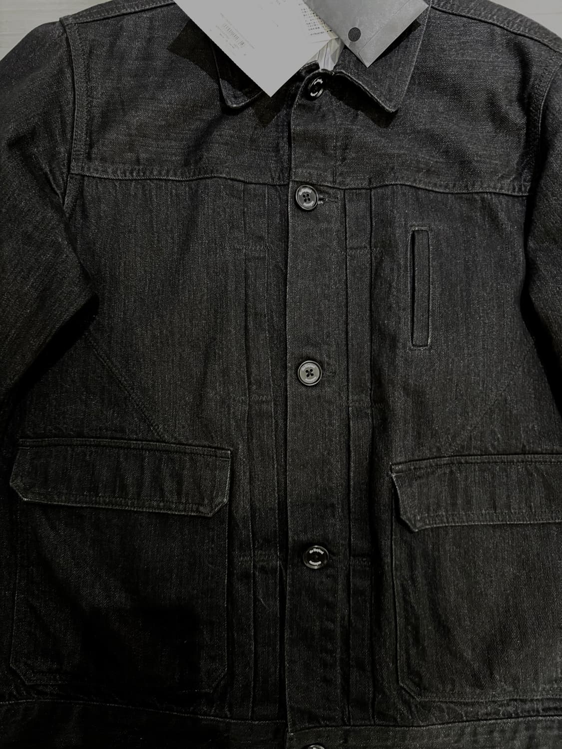 undercover  the shepherd 블랙 데님 자켓 상품이미지5