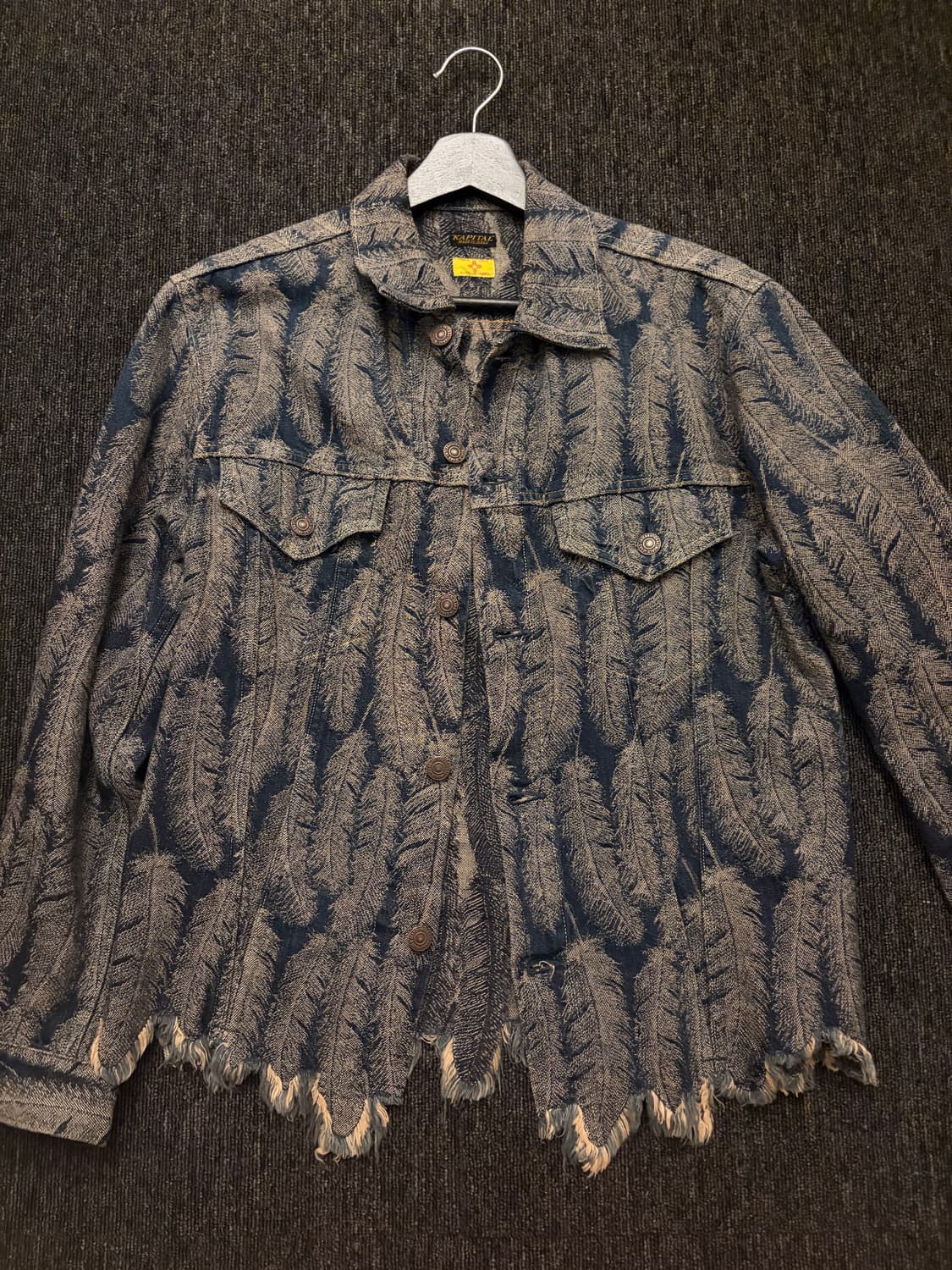 [KAPITAL]캐피탈 페더 데님자켓 인디고 2사이즈(95) 상품이미지1