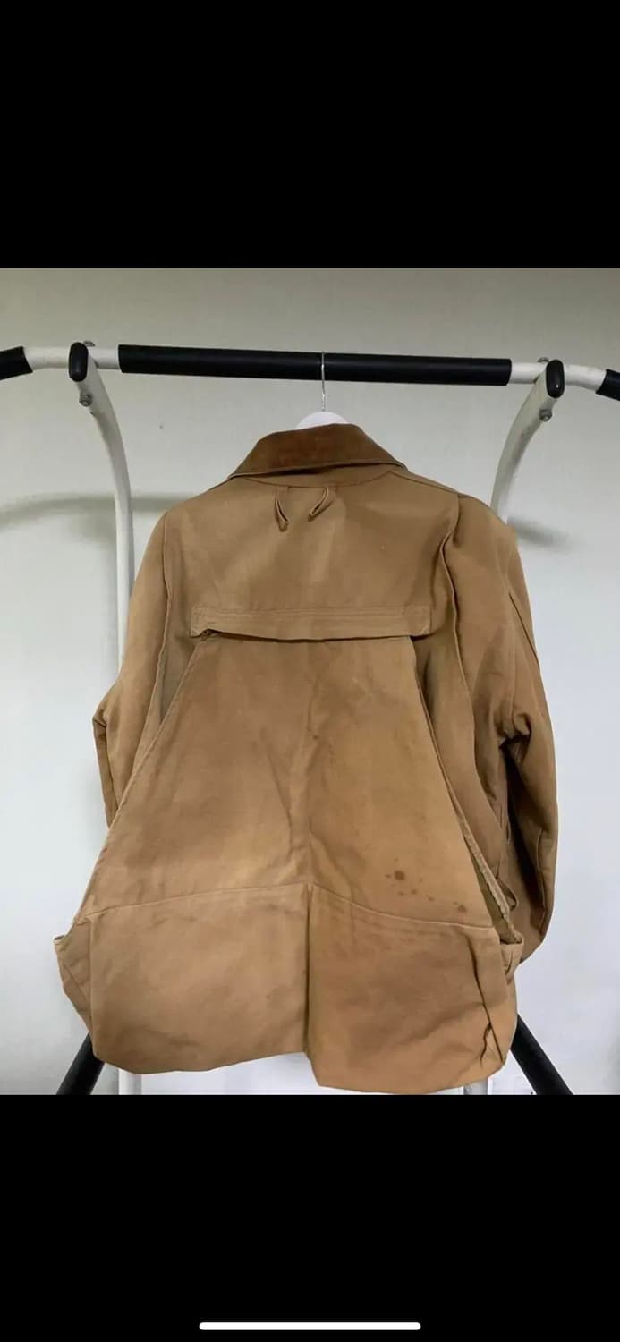 80s og 빈티지 레어 칼하트 헌팅 포켓 자켓 파카 점퍼 상품이미지5