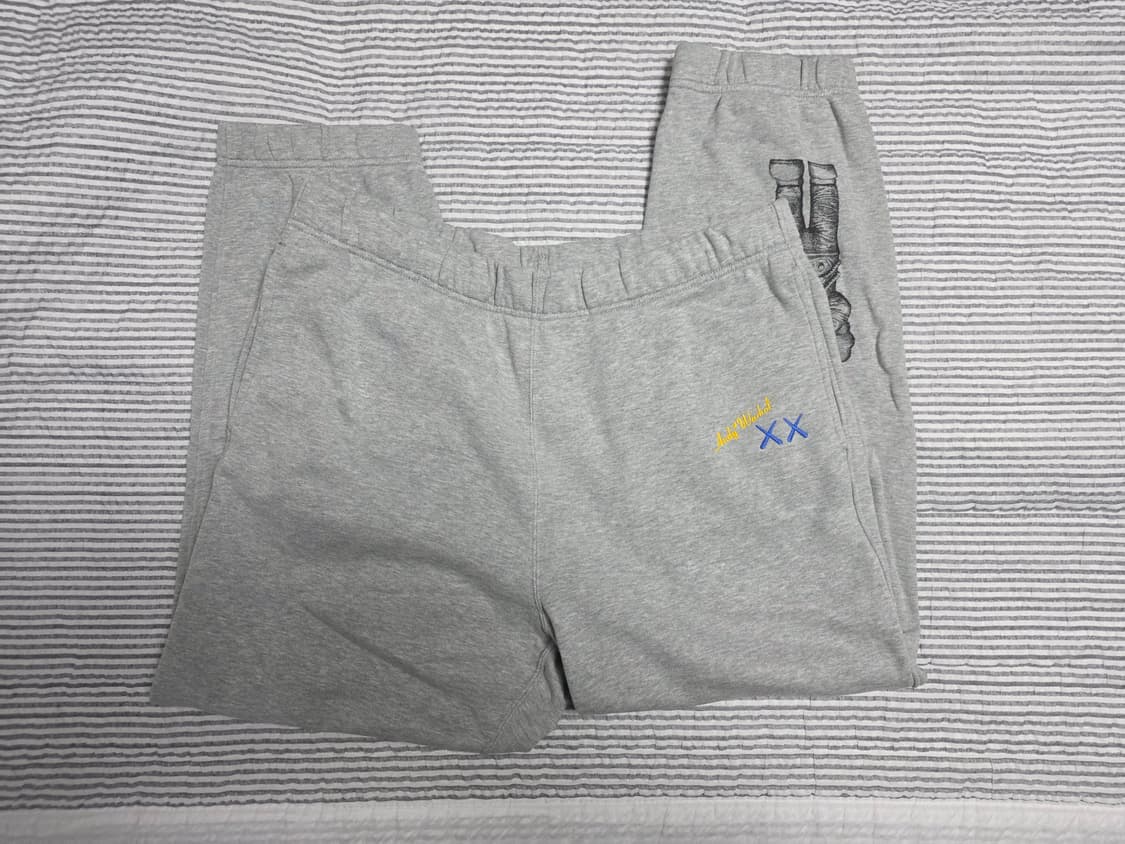 유니클로 x 카우스 x 앤디워홀 스웻팬츠 xl 상품이미지1