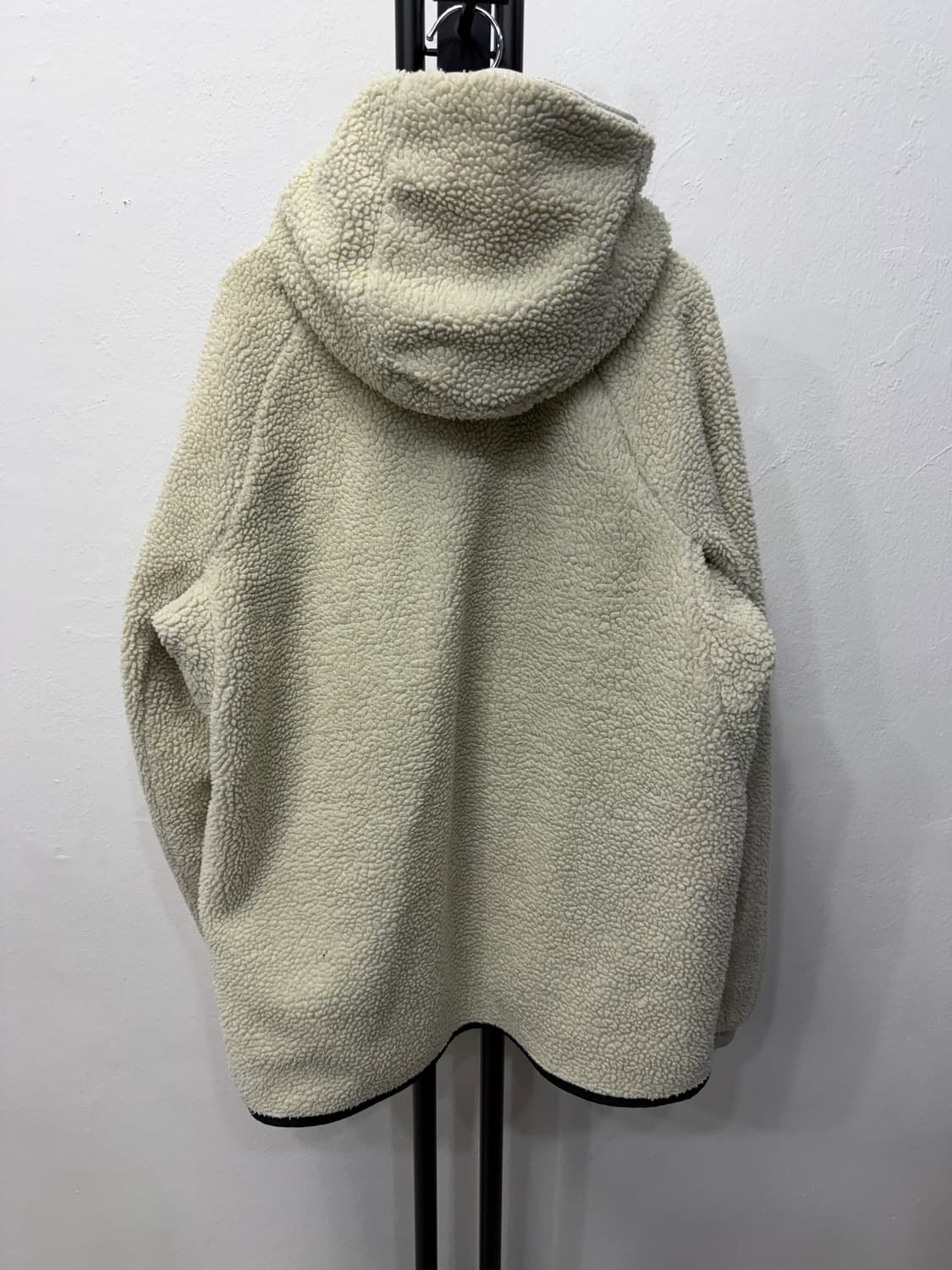 정품) 나이키 아이보리 뽀글이 플리스 자켓 XL 상품이미지4