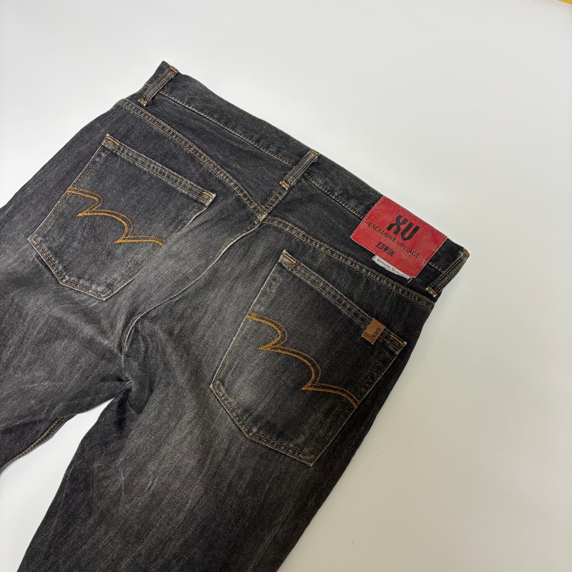 에드윈(EDWIN) XV 익스클루시브 빈티지 블랙 데님 상품이미지5