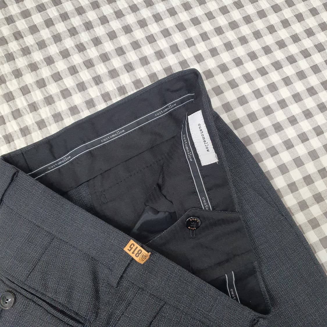 커스텀멜로우 간절기 정장셋업 남자95 허리30 상품이미지9