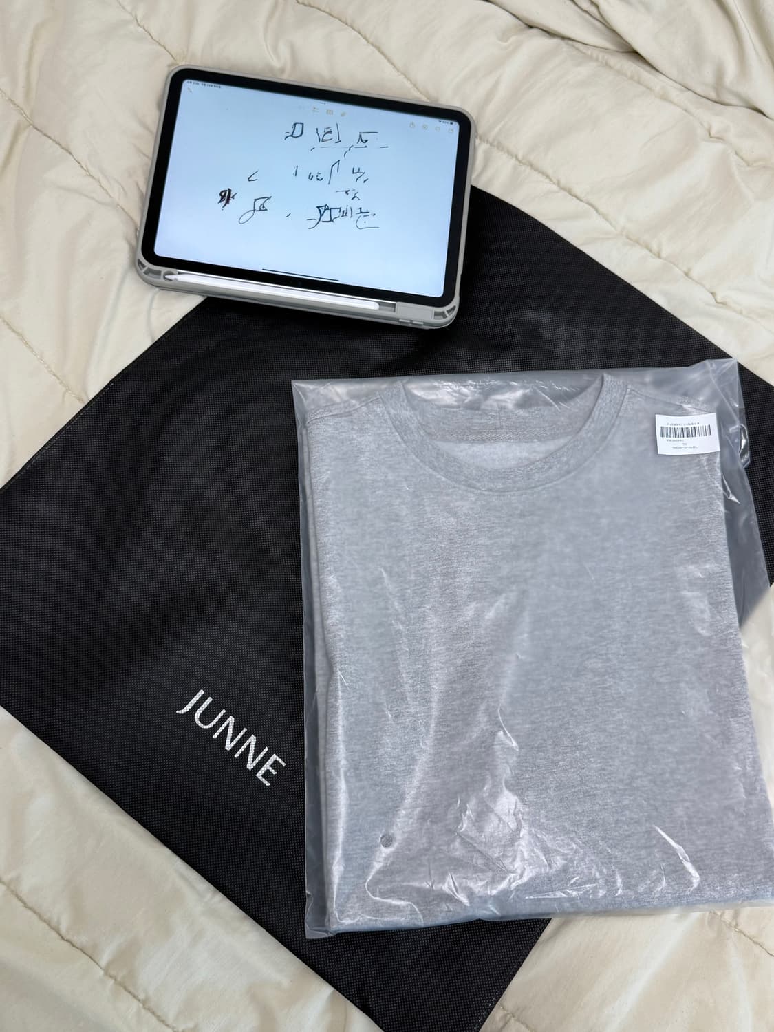준느 JNE T26 Structured Grey XL 상품이미지6