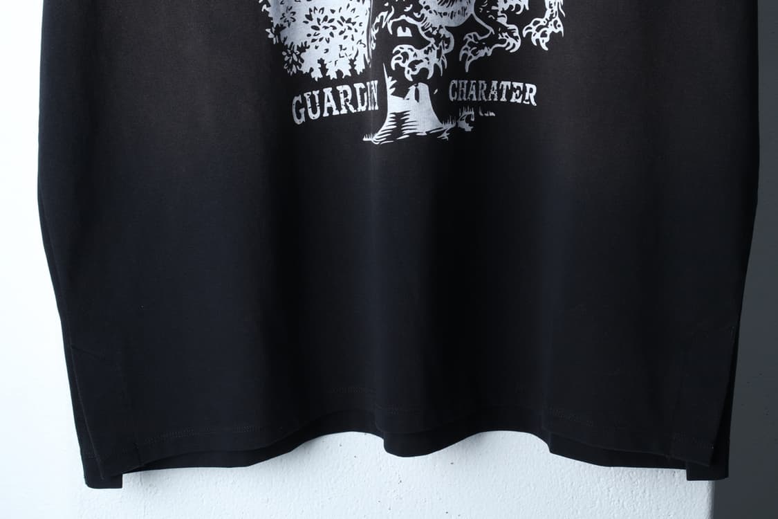 (L-XL) 일꼬르소 반팔 티셔츠 나염프린팅 블랙 올드스쿨-H32464 상품이미지4