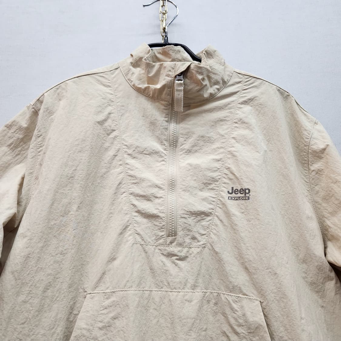 지프 로고 아노락 반팔 바람막이 95(L~XL) 남여공용 상품이미지4