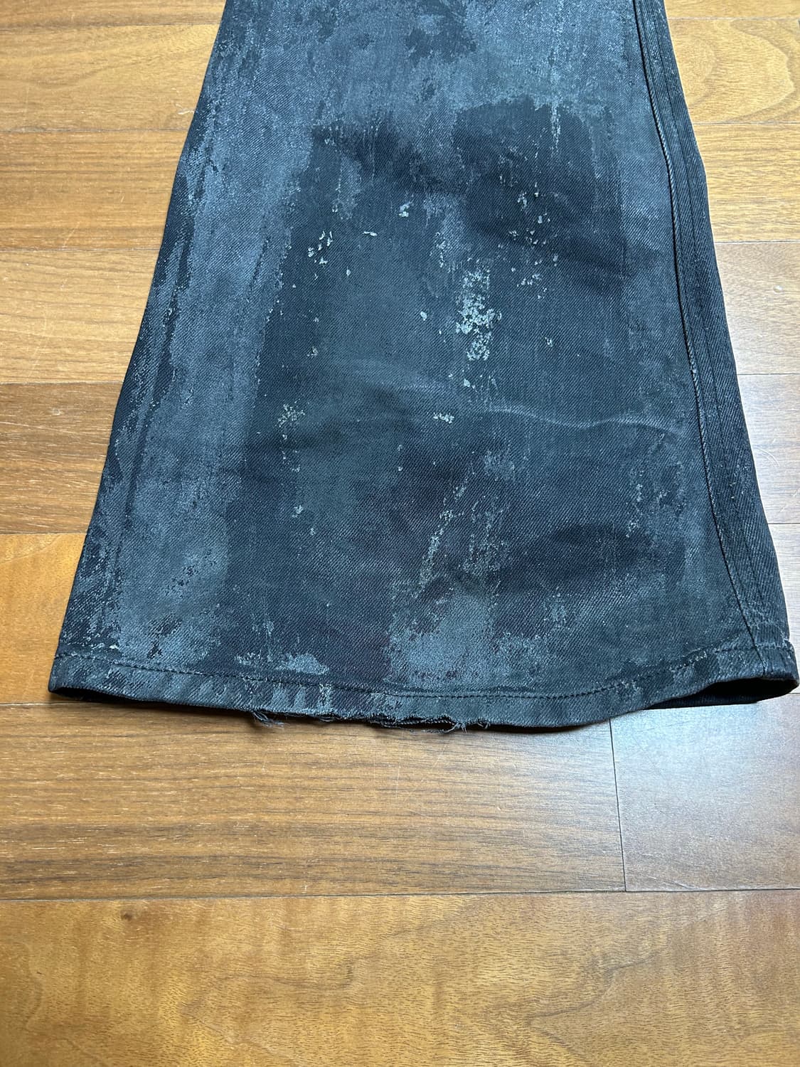 에모스탠스클럽 펜타그램 코팅 배기 플레어진 2사이즈 상품이미지4