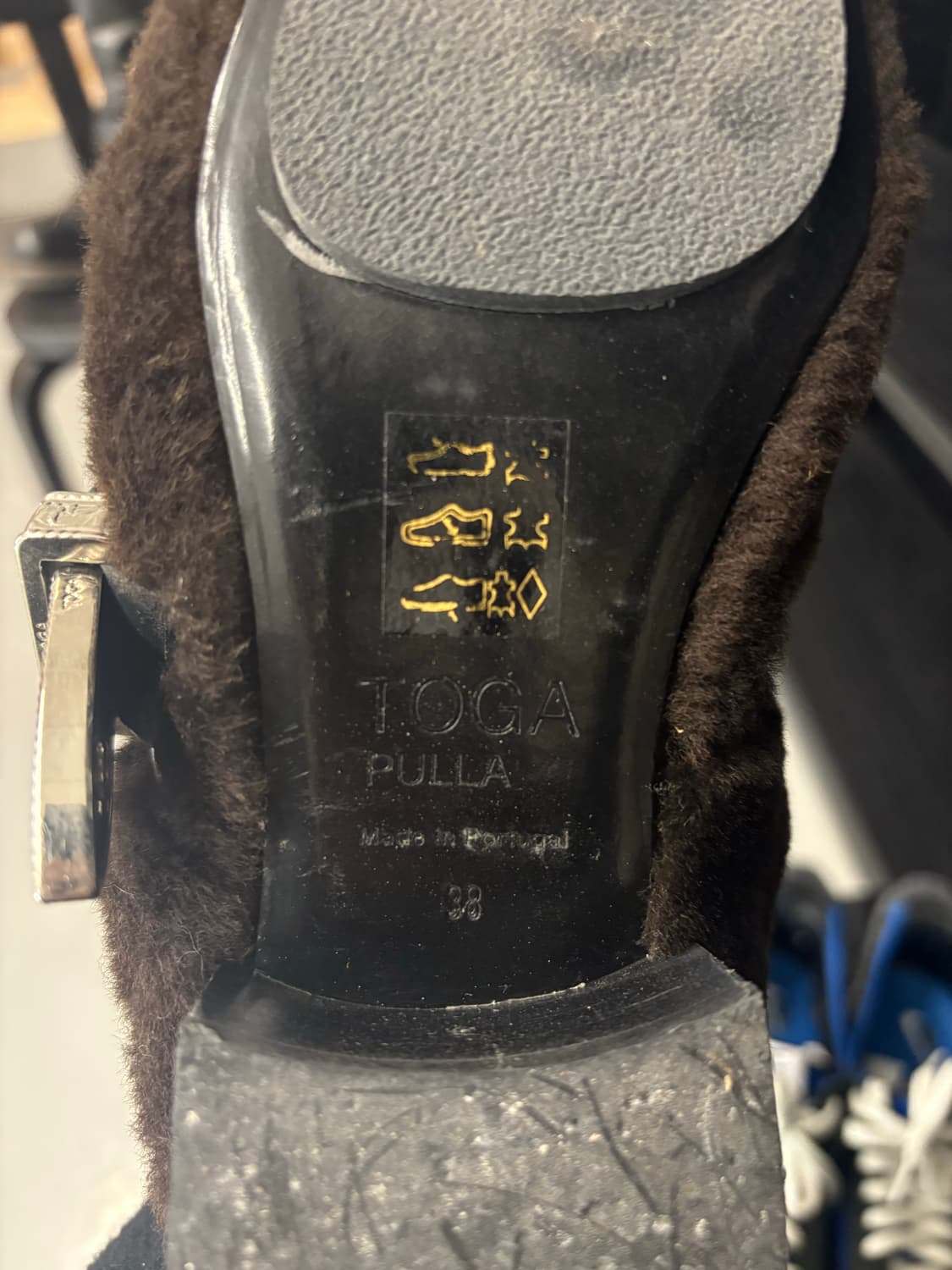 토가 풀라 웨스턴 퍼 부츠 상품이미지4