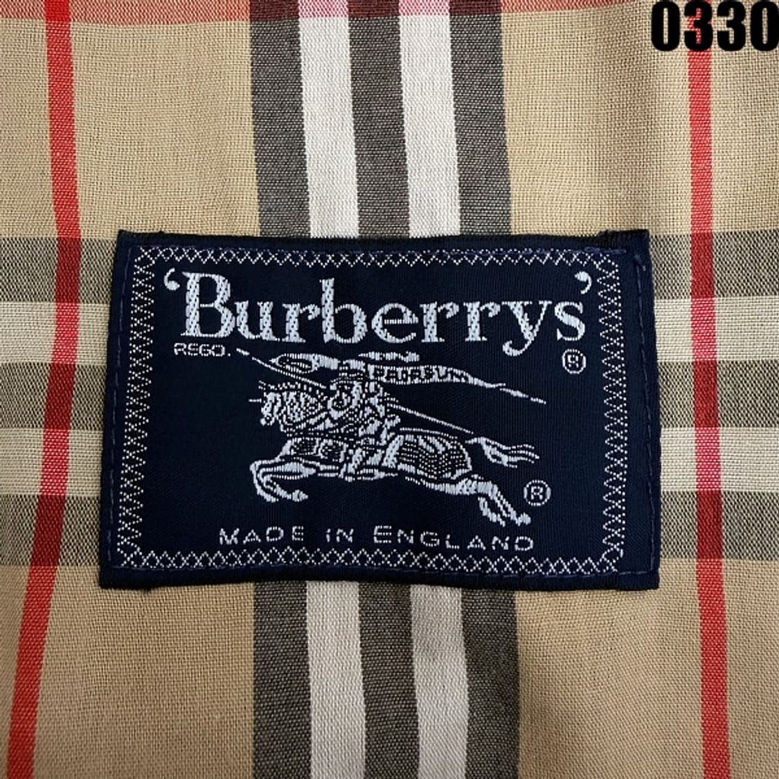 버버리 Burberrys 빈티지 후드 윈드브레이커 자켓 XL 0330 상품이미지7