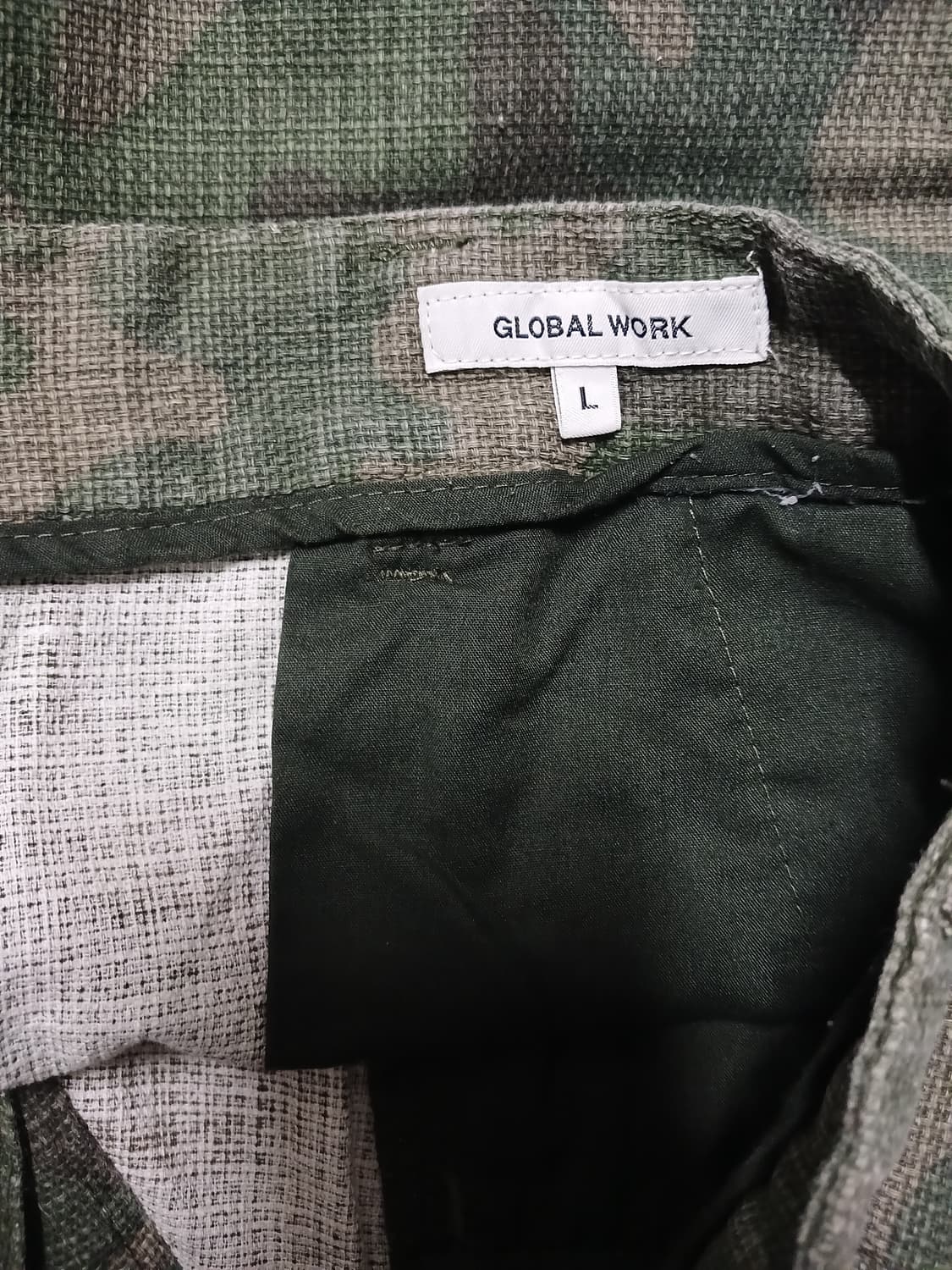 (32,L)JPN GLOBAL WORK 글로벌워크 카모팬츠 상품이미지7
