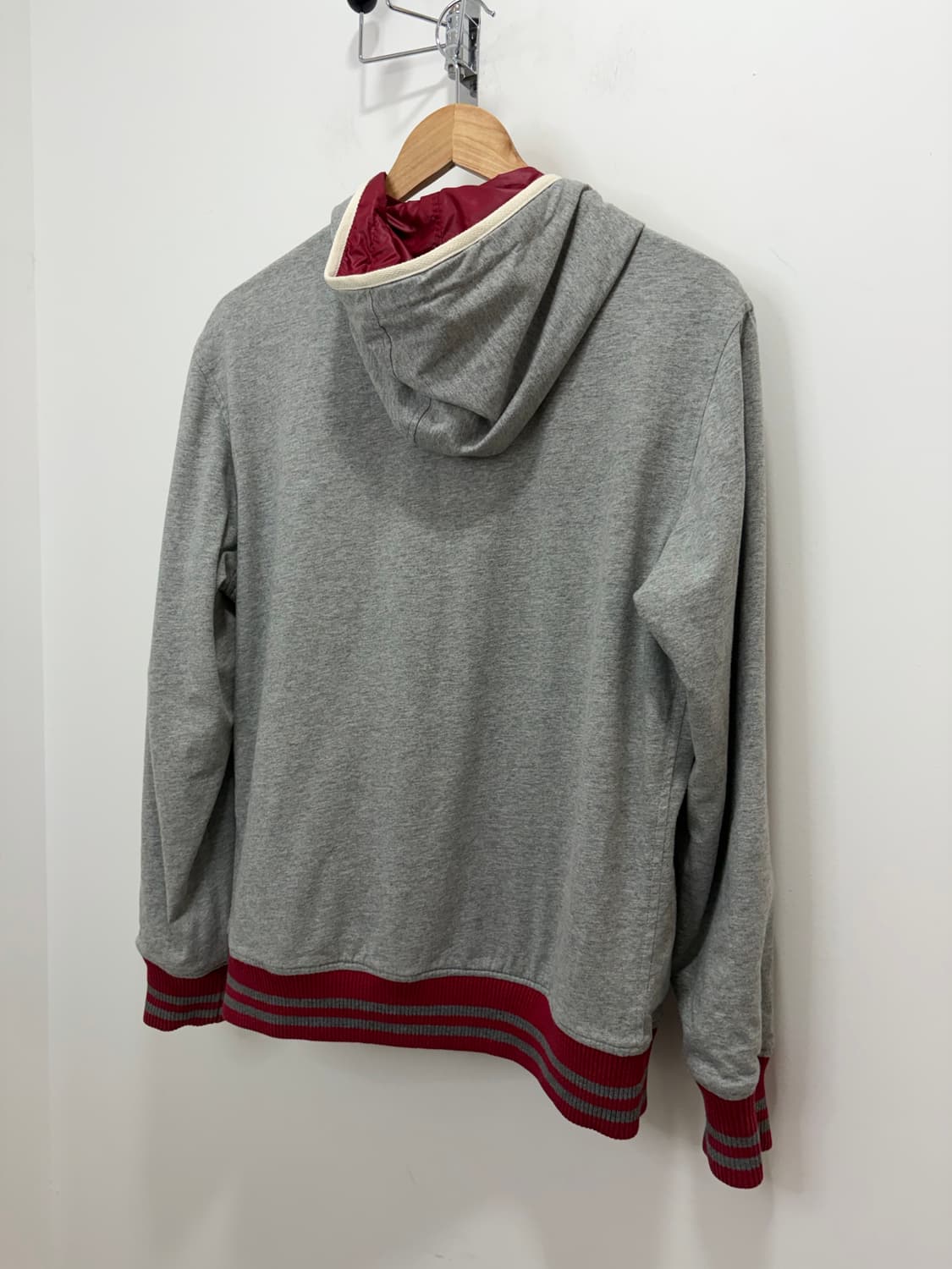 버버리 그레이 리버시블 양면 후드집업 상품이미지7