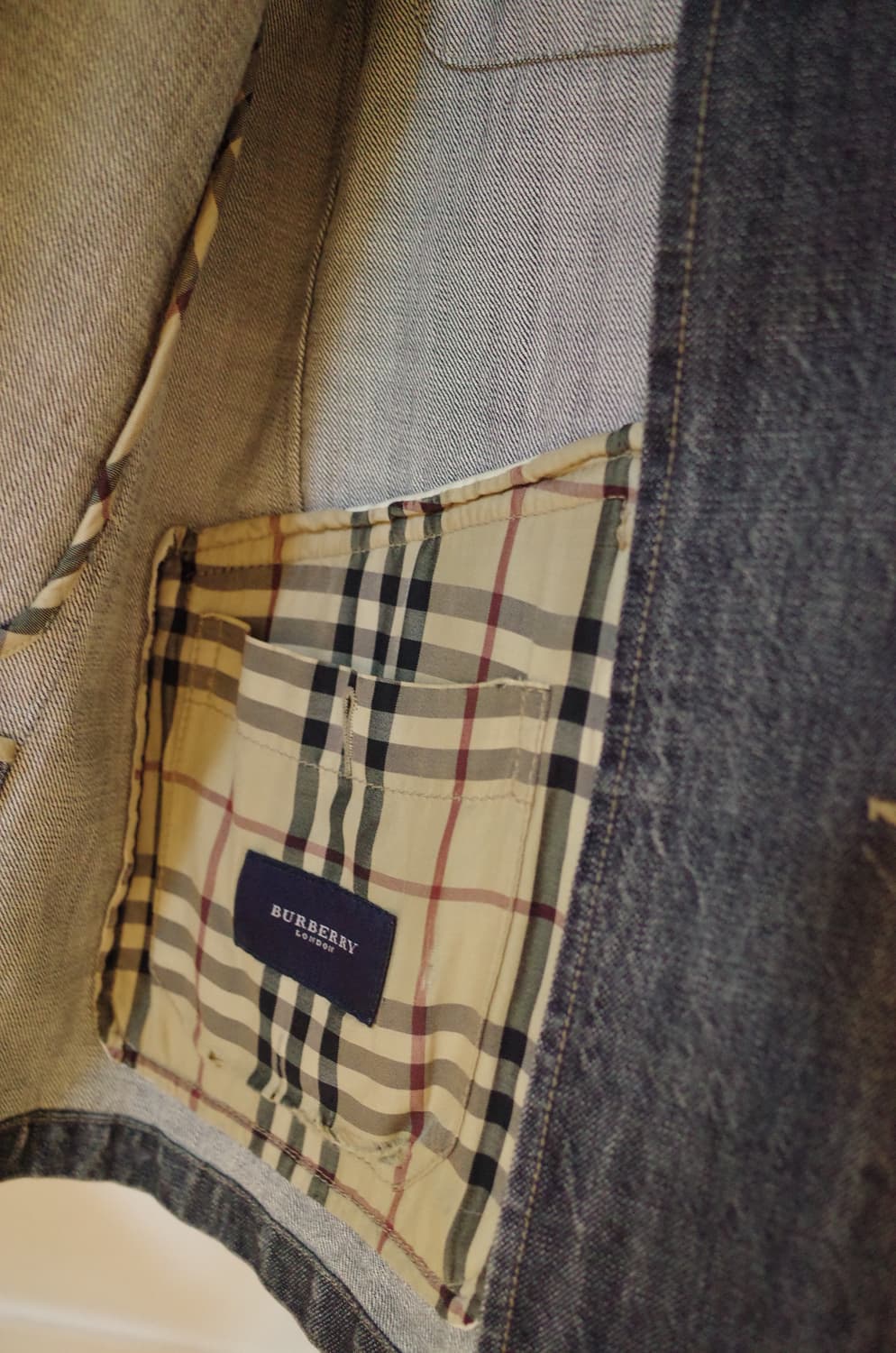 Burberry 데님 자켓 상품이미지3