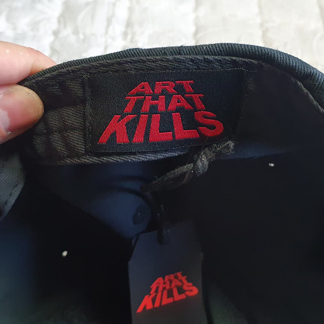 [OS] 갤러리디파트먼트 아트댓킬 캡 모자 블랙 새제품 상품이미지4