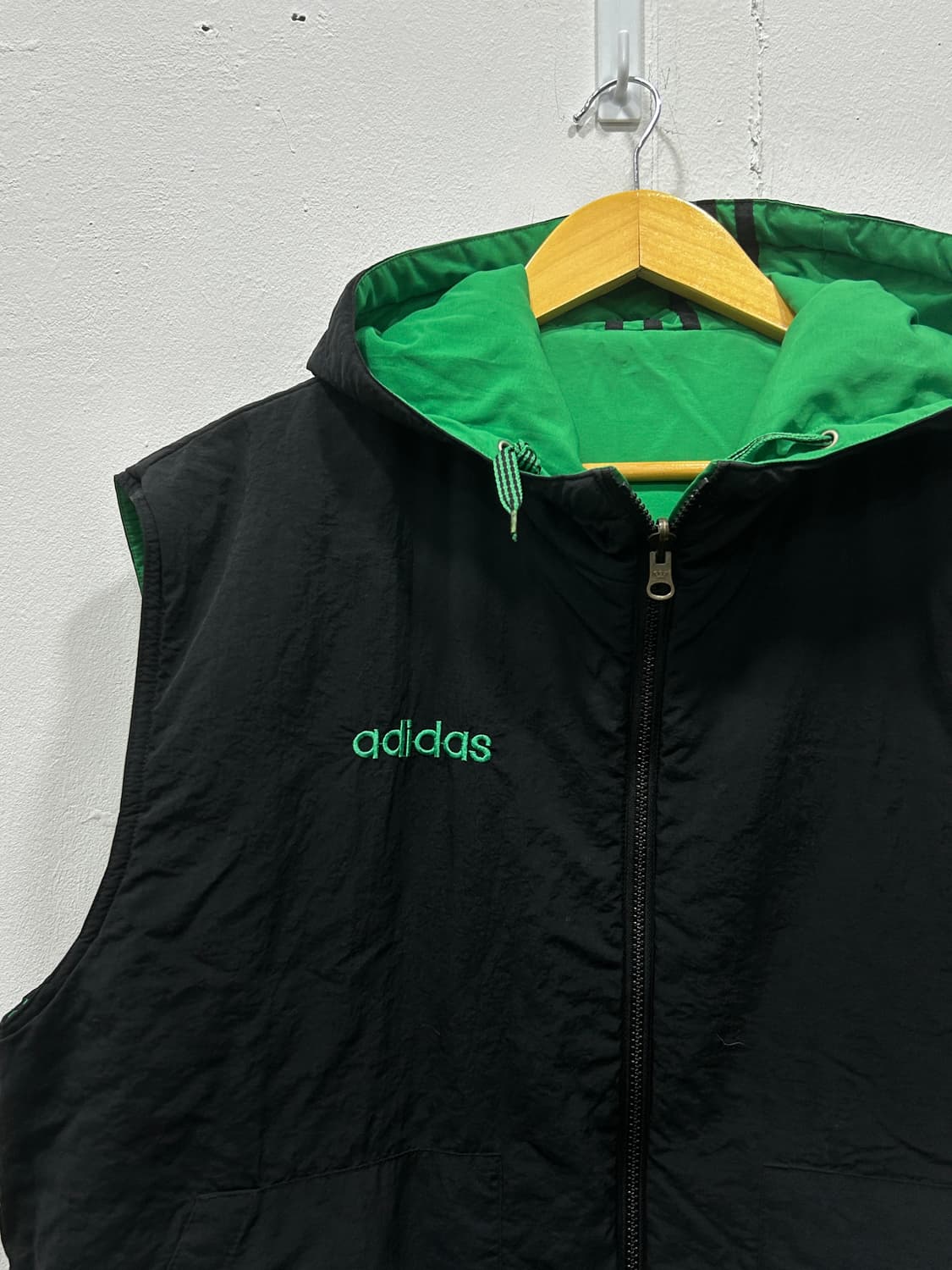 아디다스 올드스쿨 리버시블 후드 조끼 베스트 남성 110 상품이미지6