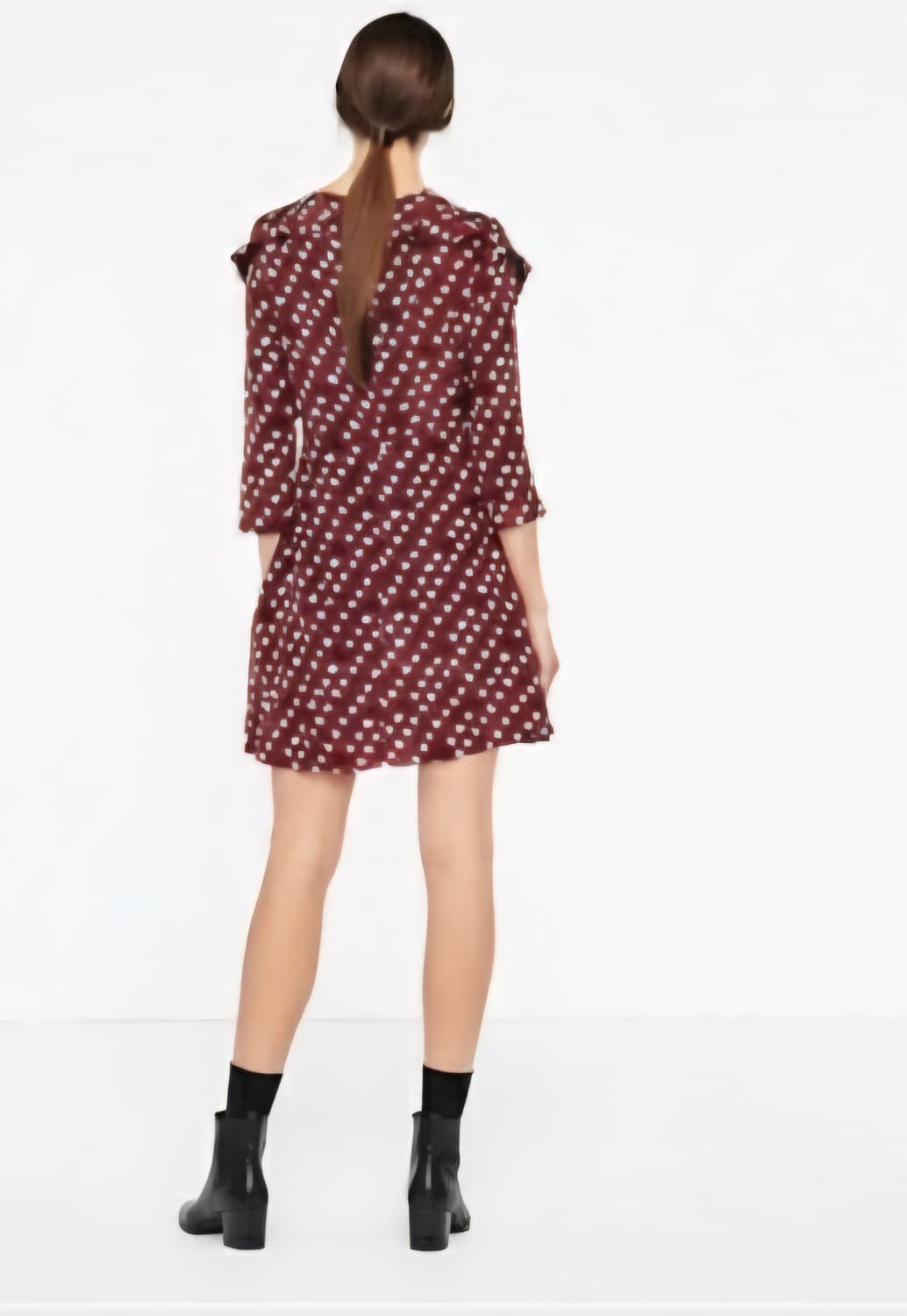 산드로 러블리 실크100 미니원피스 1사이즈 상품이미지2