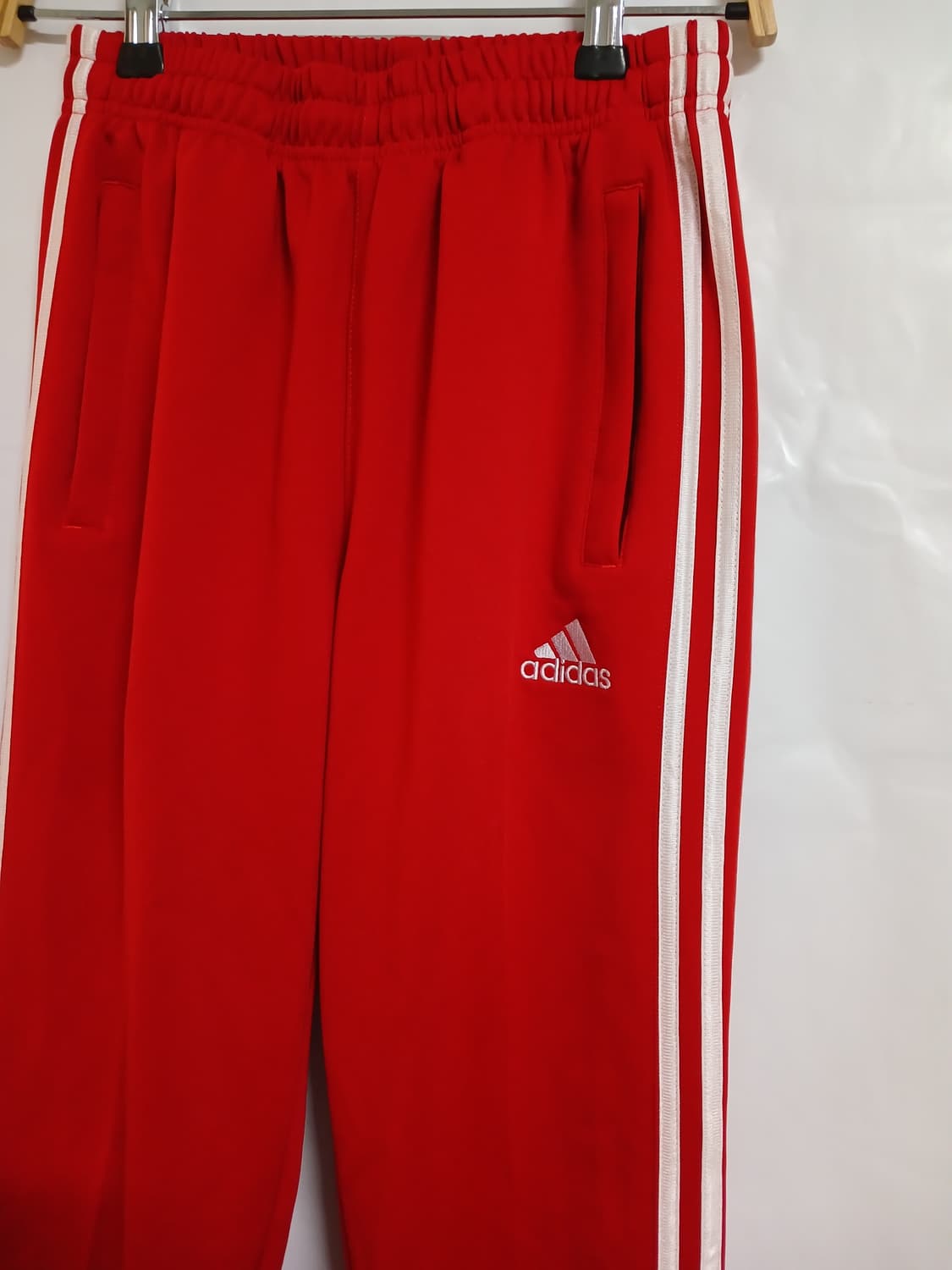 (S,90,26-27)아디다스 마샬아츠 트레이닝 팬츠 레드 상품이미지3