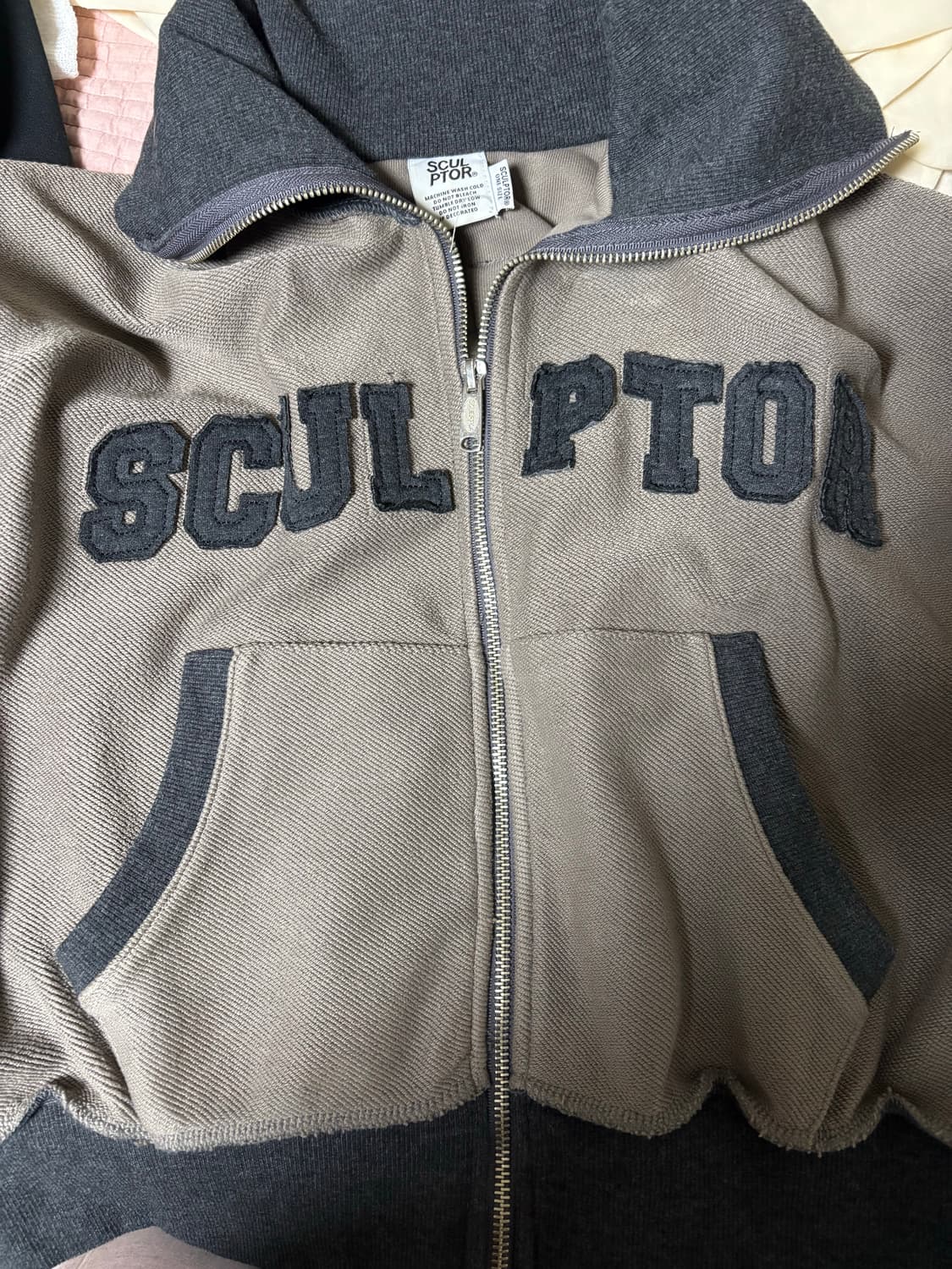 스컬프터 인사이드 아웃 후드집업 애쉬 리버스 상품이미지2