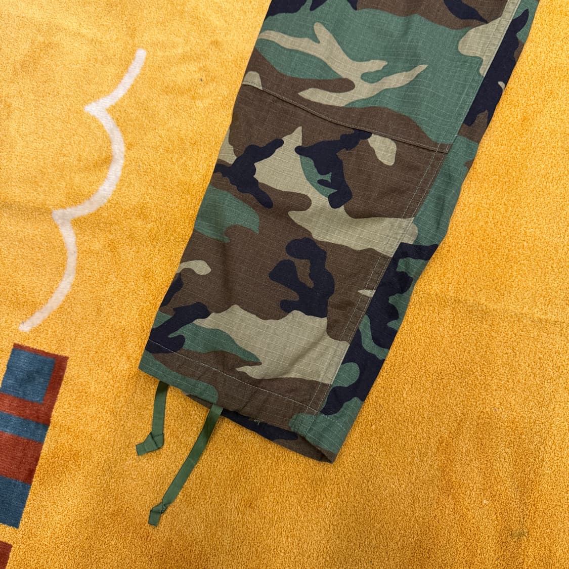 S/S 90s 우드랜드 카모 패턴 오리지널 밀리터리 카고 팬츠 N 상품이미지5