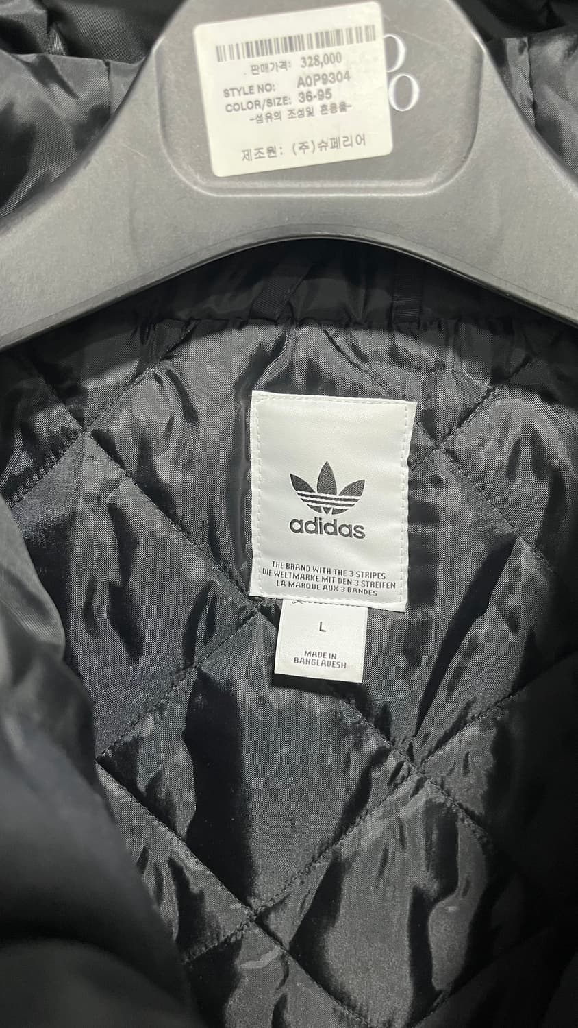 아디다스 3S 패딩 자켓 오리지널 파카 L 상품이미지3