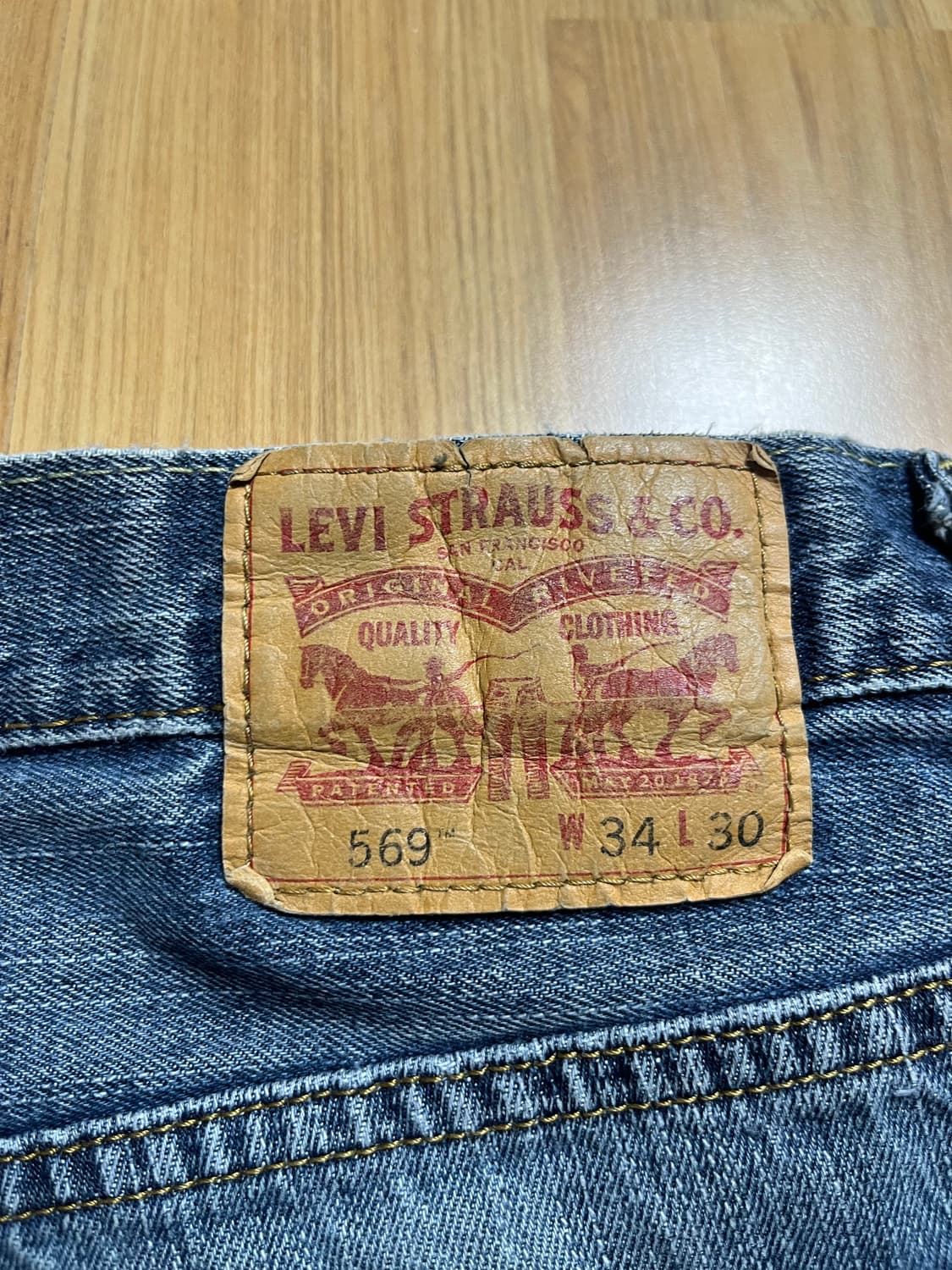 빈티지 리바이스 569 34x30 상품이미지3