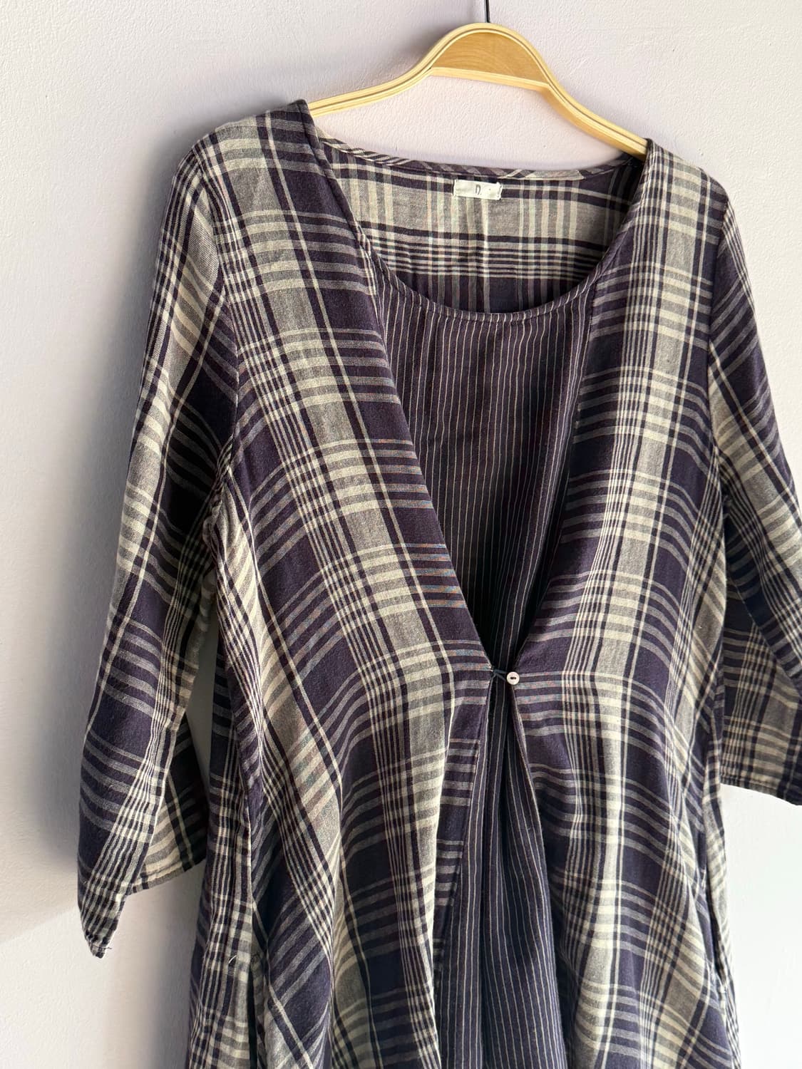 체크 스트라이프 튜닉원피스 상품이미지7