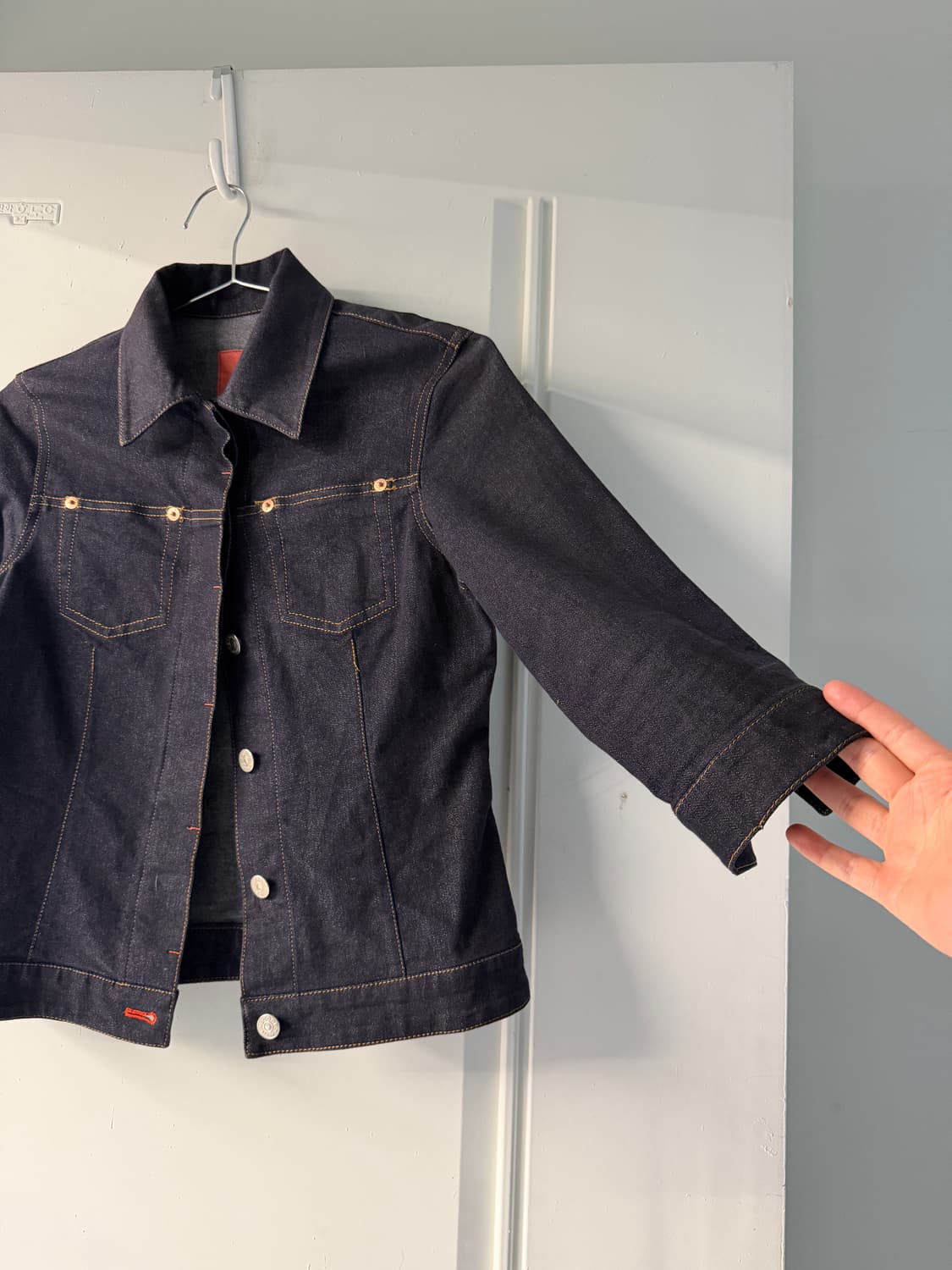 일본빈티지 scoop 데님 숏자켓 상품이미지7