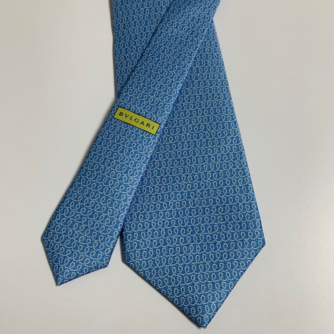 불가리(BVLGARI) 자카드 명품넥타이 100실크 혼주넥타이 A-A+ 상품이미지4