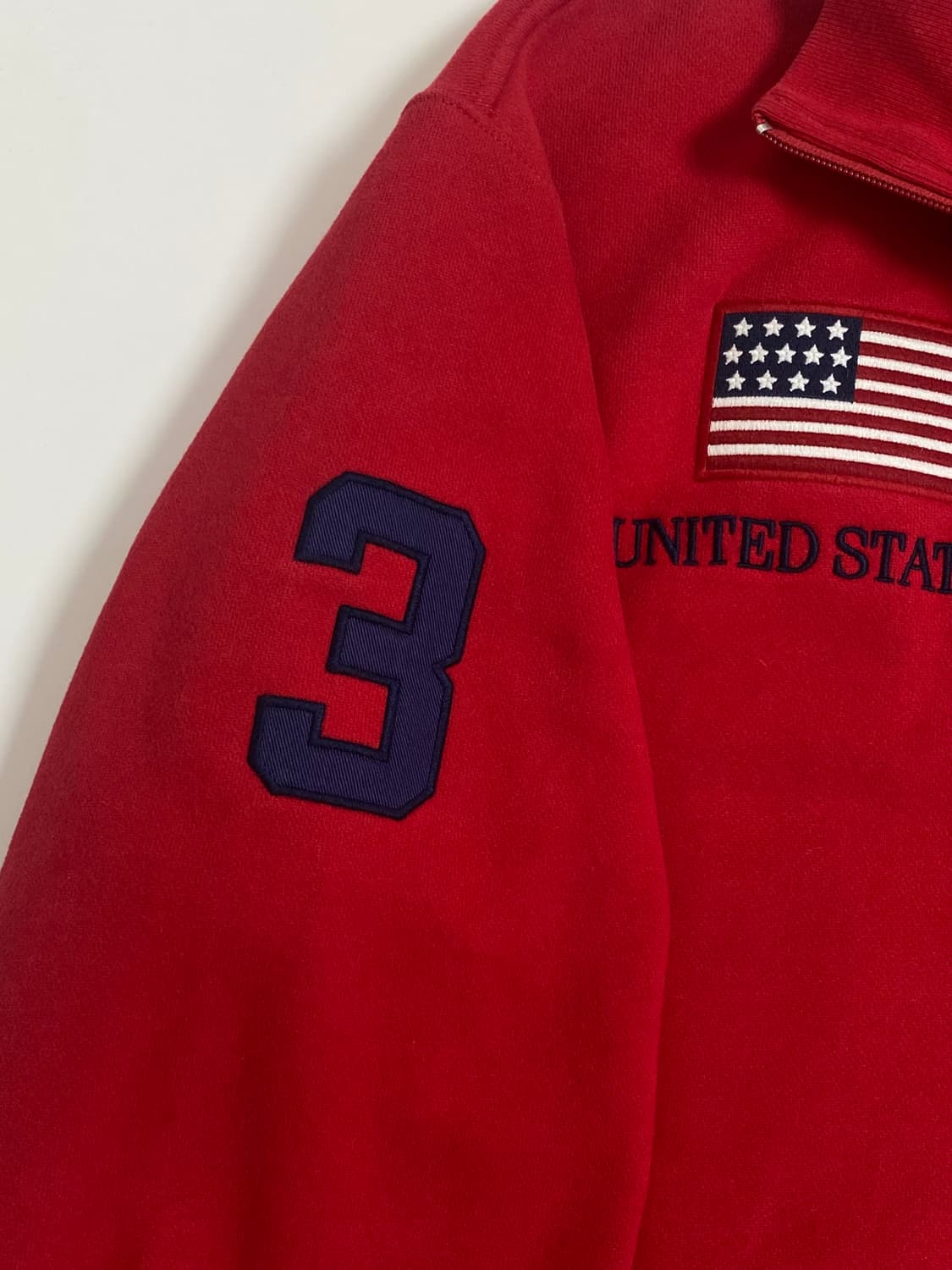 폴로 빅포니 usa 성조기 집업 상품이미지5