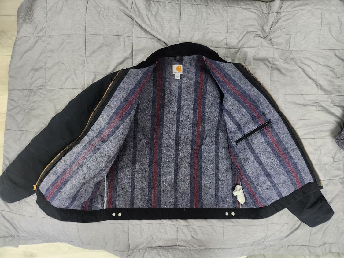 칼하트 디트로이트  j001 블랙 XL 상품이미지3