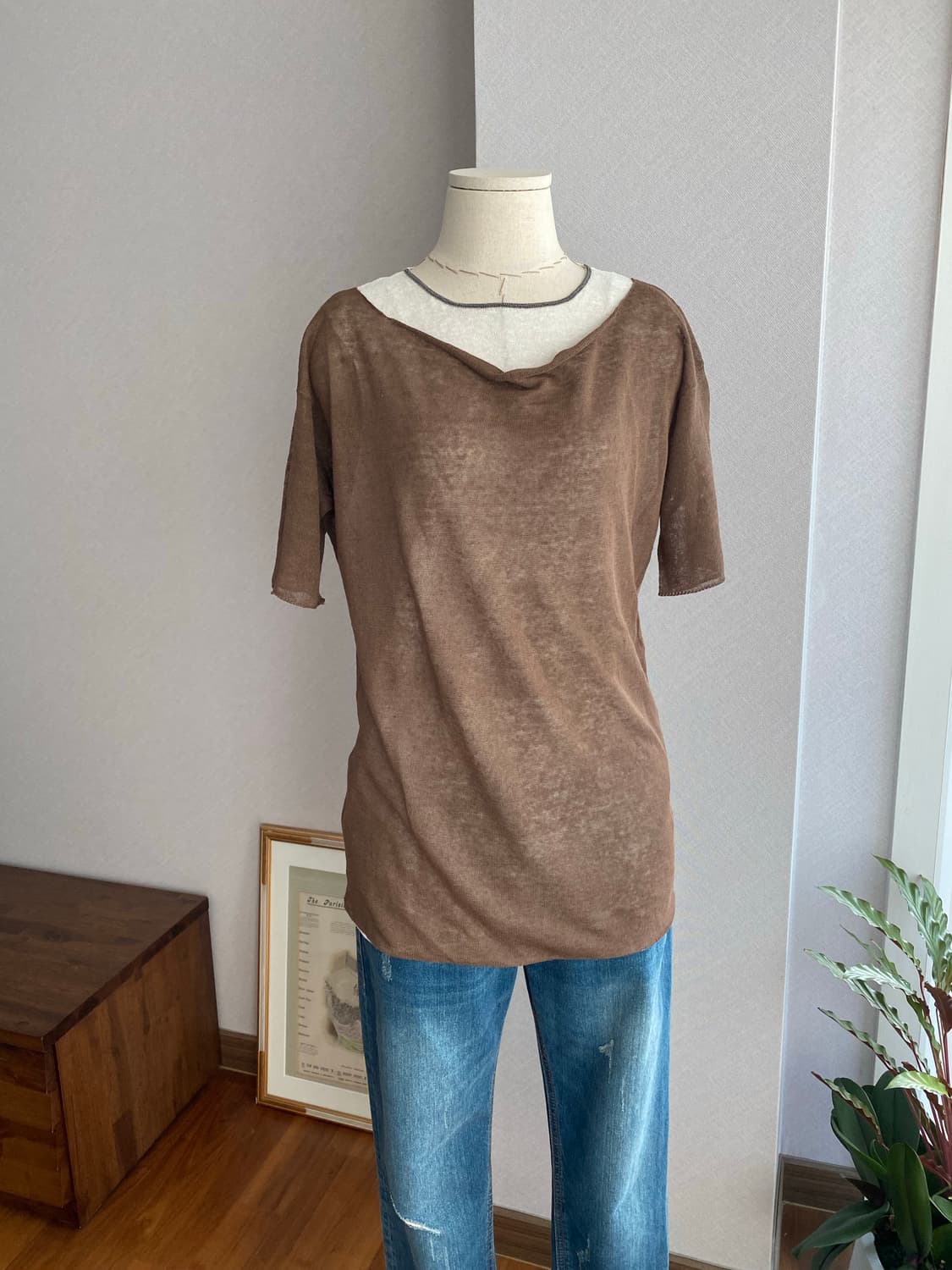 파비아나필립피 레이어드 스타일 니트(XS,미착용) 상품이미지2