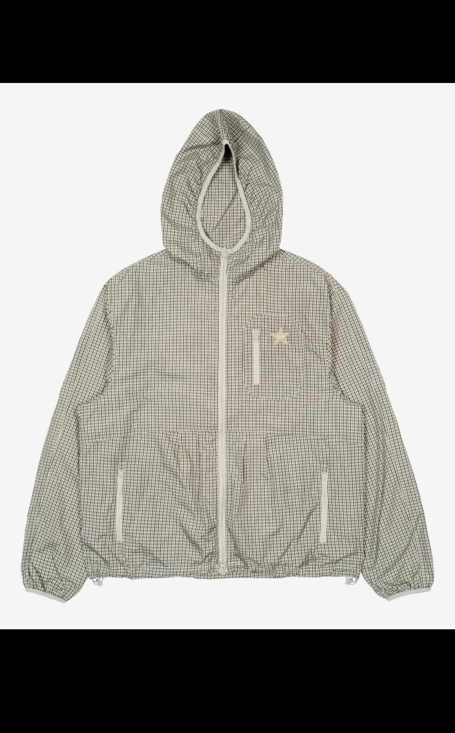 더콜디스트모먼트 체크 바람막이 상품이미지1