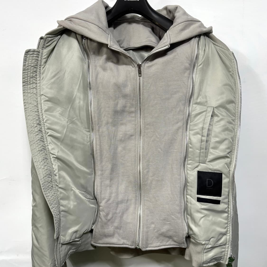 105) DNSR 디앤에스알 유틸리티 후드 MA-1 자켓 점퍼 상품이미지3