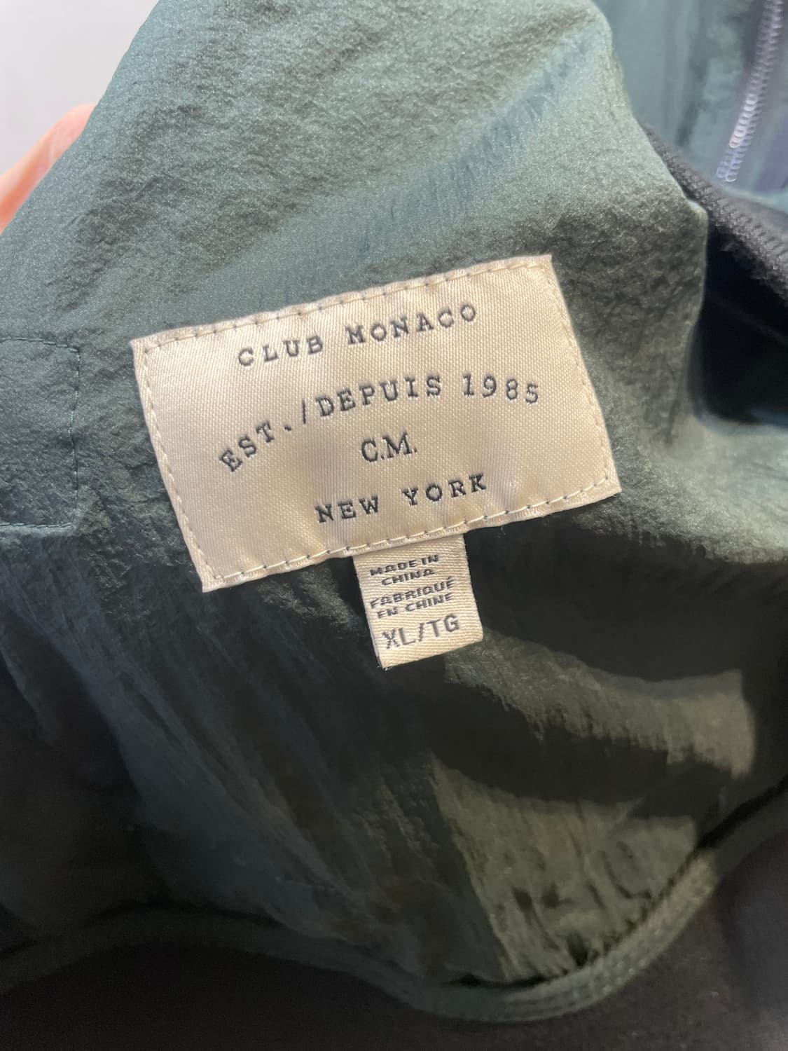 클럽 모나코 진녹색 자켓 (XL) 상품이미지3