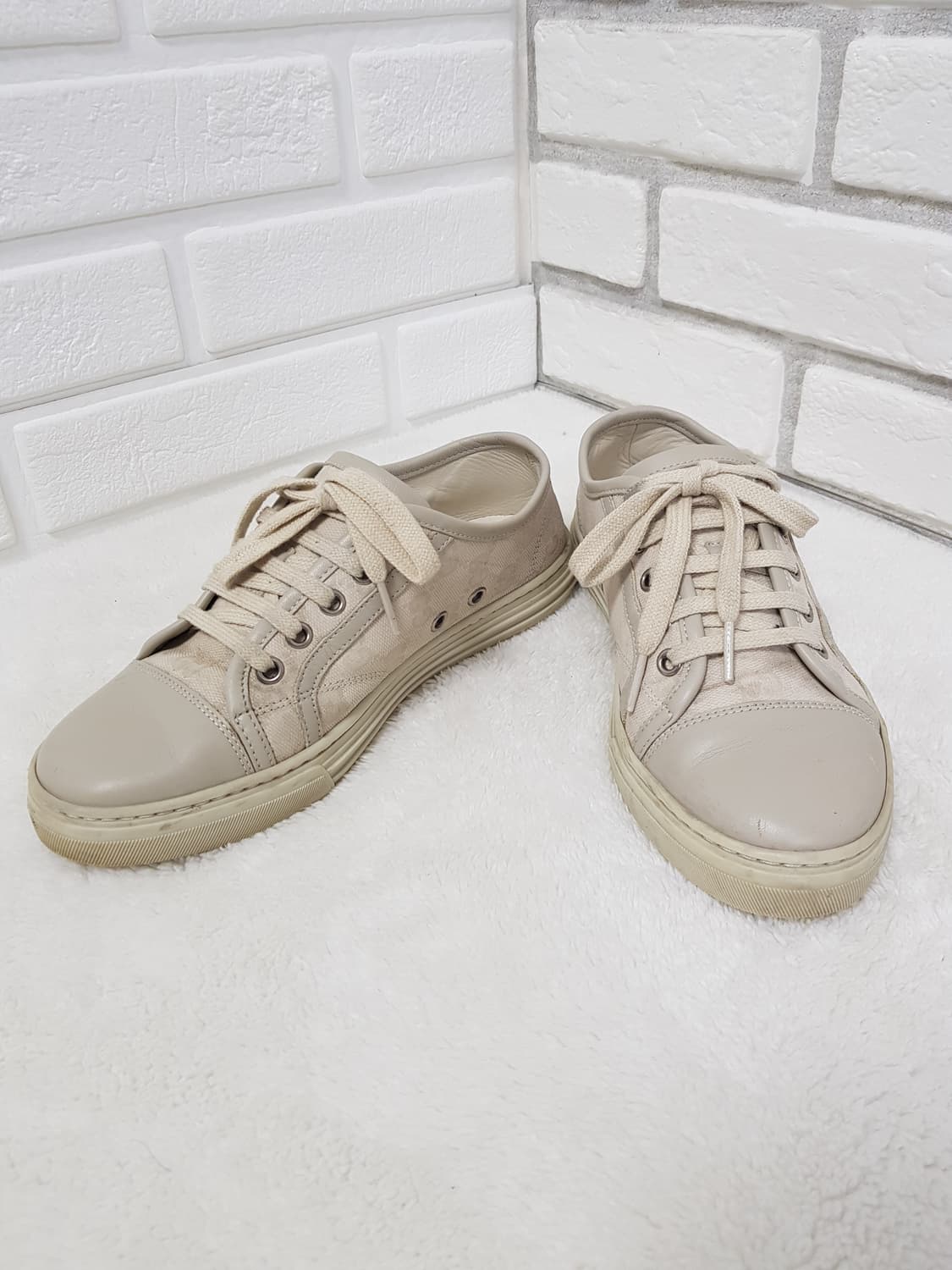 [36/정품] 구찌 gg 캔버스 여성스니커즈 상품이미지2