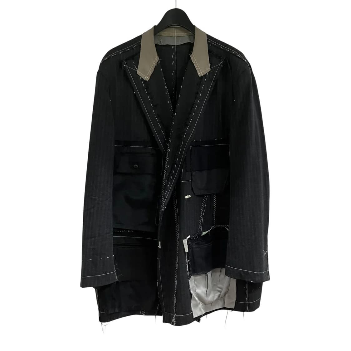 bodysong. 컷오프 스티치 디자인 재킷 상품이미지1