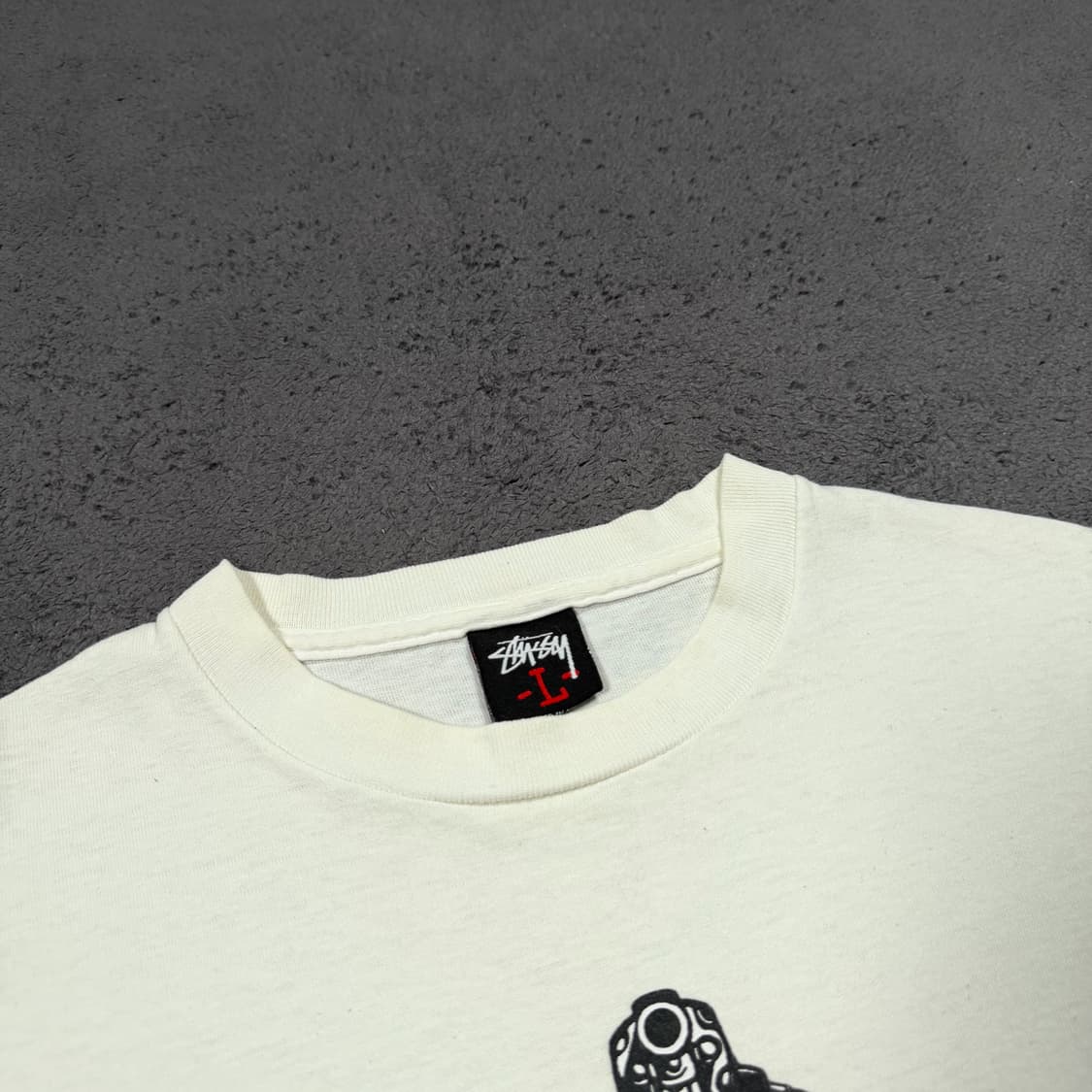 00's Stussy x Mark Ward 하이 글로스 원 달러 반팔 상품이미지3